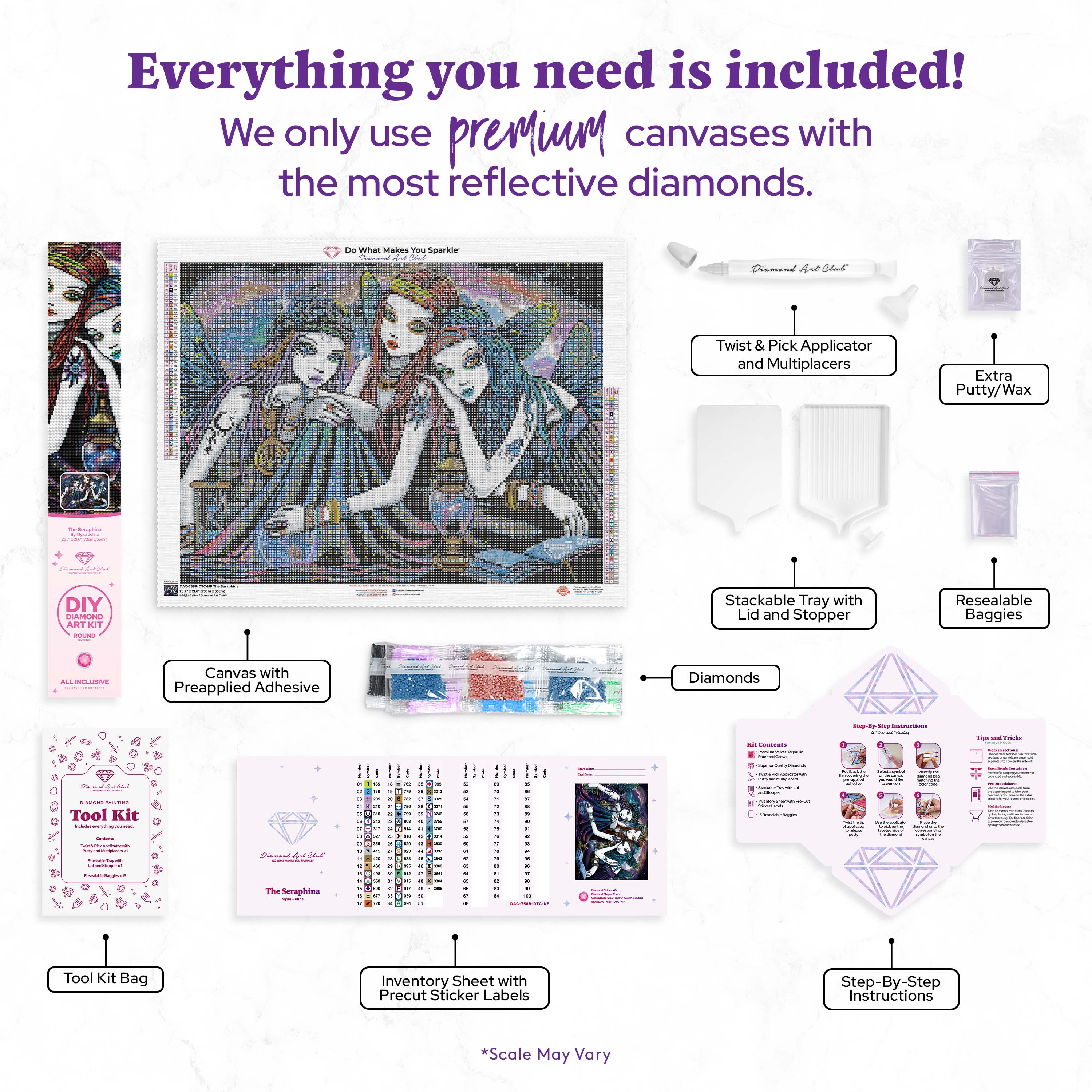 The Seraphina – Diamond Art Club