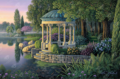 Diamond Painting The Shelter 39" x 25.6" (98.8cm x 65cm) / Square With 59 Colors Including 3 ABs and 2 Fairy Dust Diamonds / 103,617