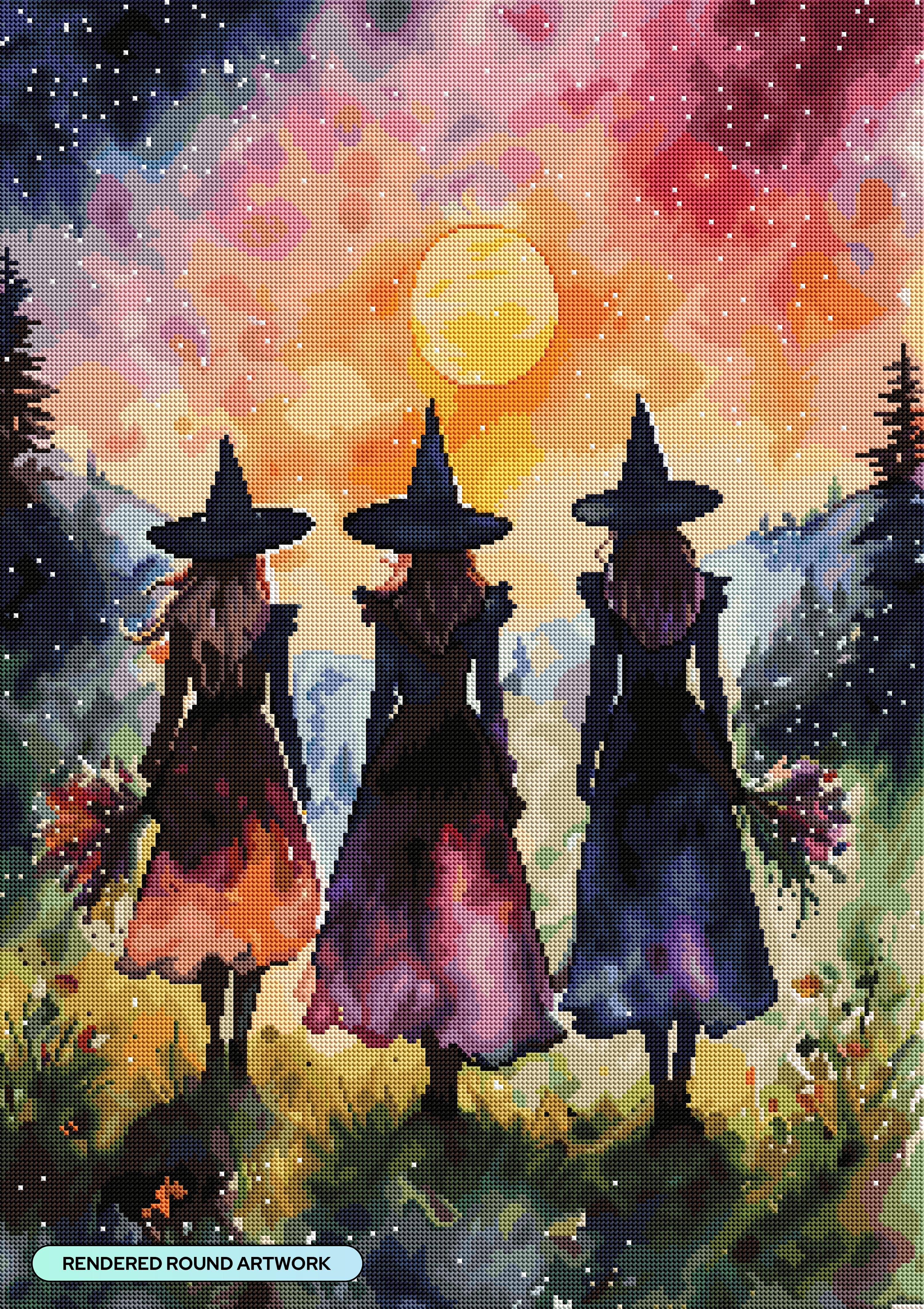 Lyra the Lavender Witch Collection – Diamond Art Club