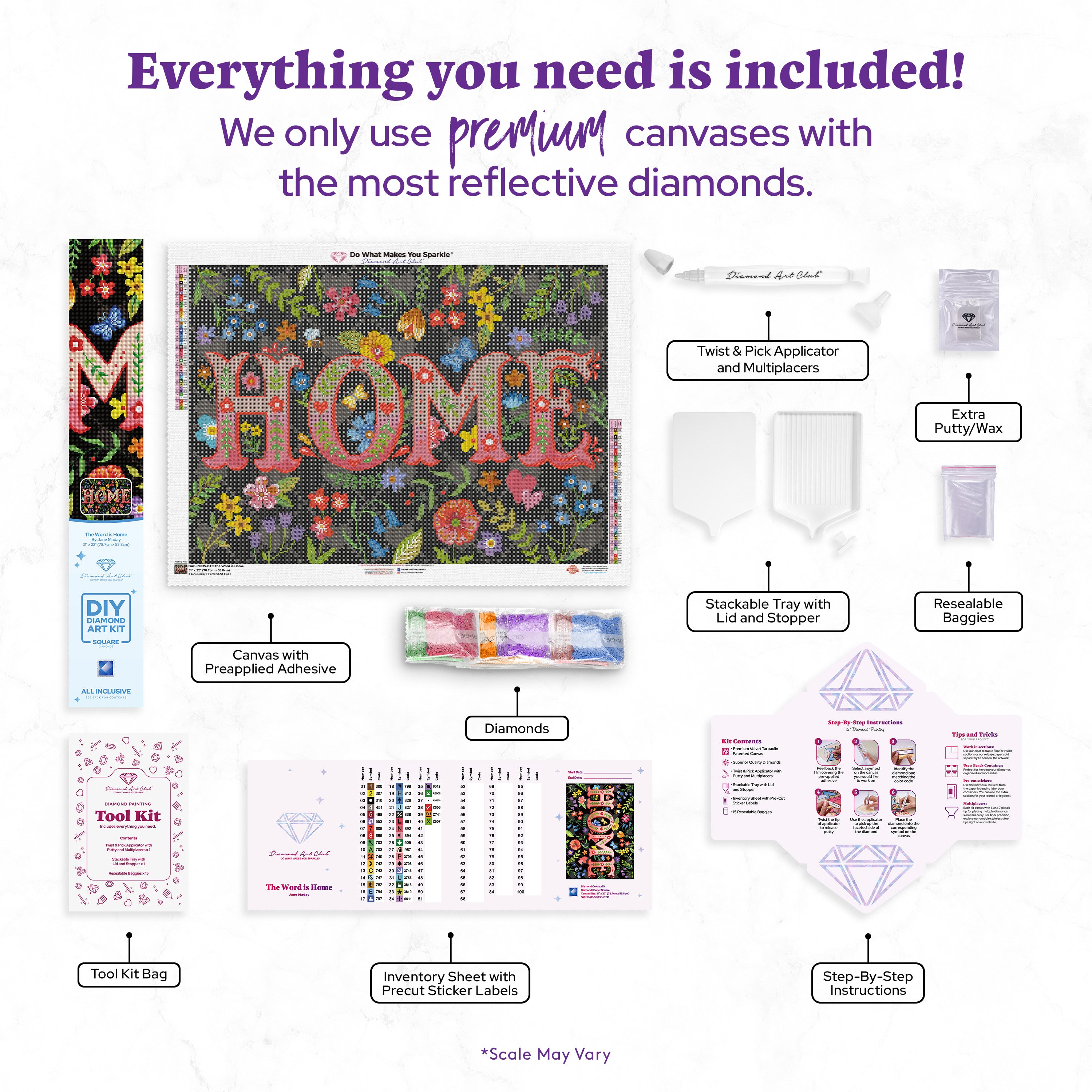 The Word is Home – Diamond Art Club