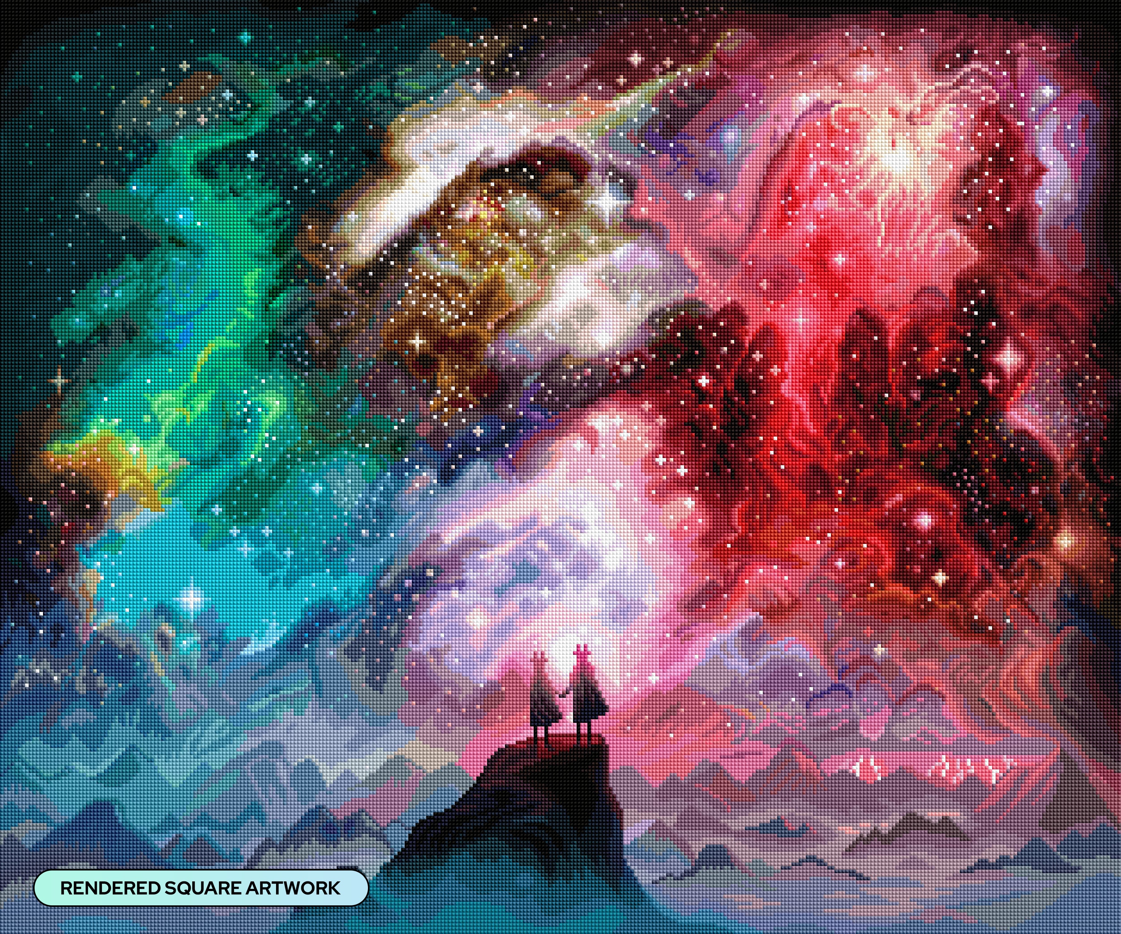 Together in the Maelstrom Diamond Painting Kit – Diamond Art Club