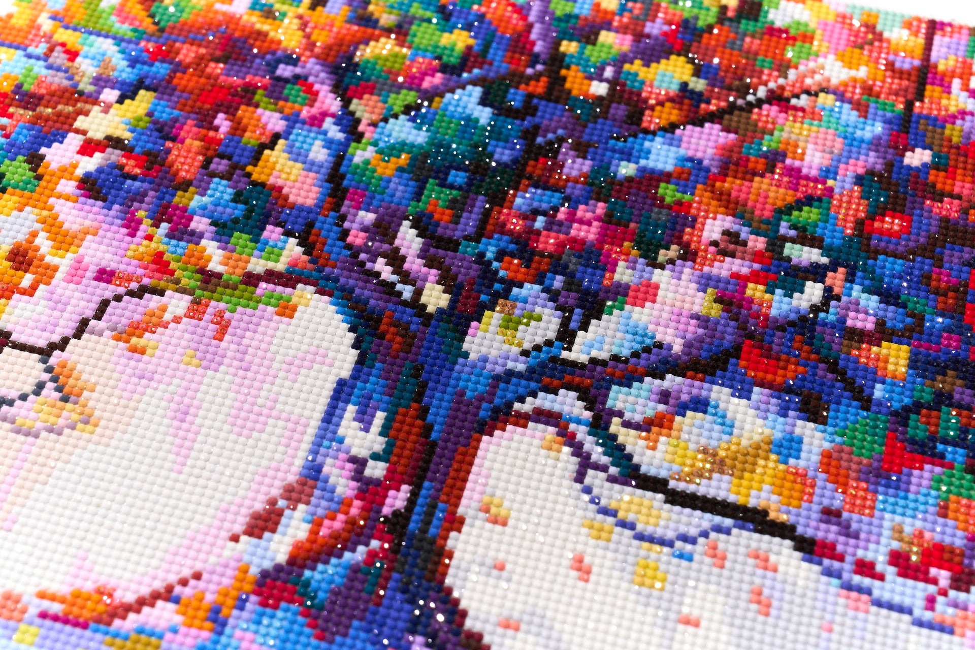 Diamond Painting Tree of Well-being 13" x 20" (50.6cm x 33cm) / Round with 83 Colors including 4 ABs and 2 Fairy Dust Diamonds / 22,080