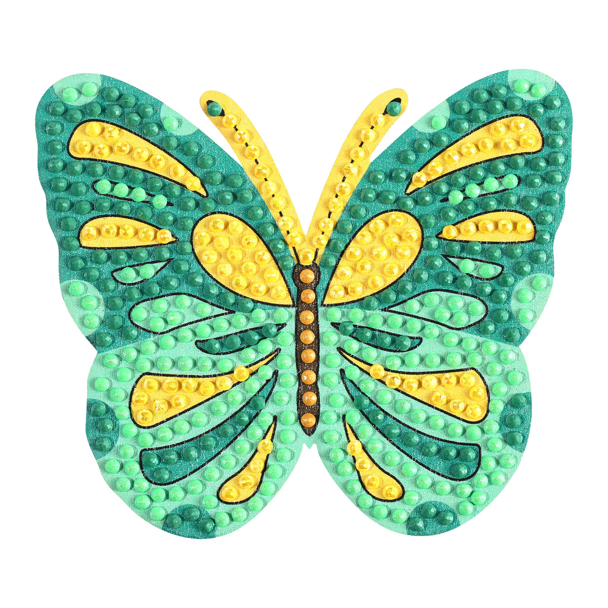 Diamond Painting Trinket Treasures - Spring 3.9" x 3.9" (10cm x 10cm) / 45 colors including 5 ABs and 29 Fairy Dust Diamonds / 3,680