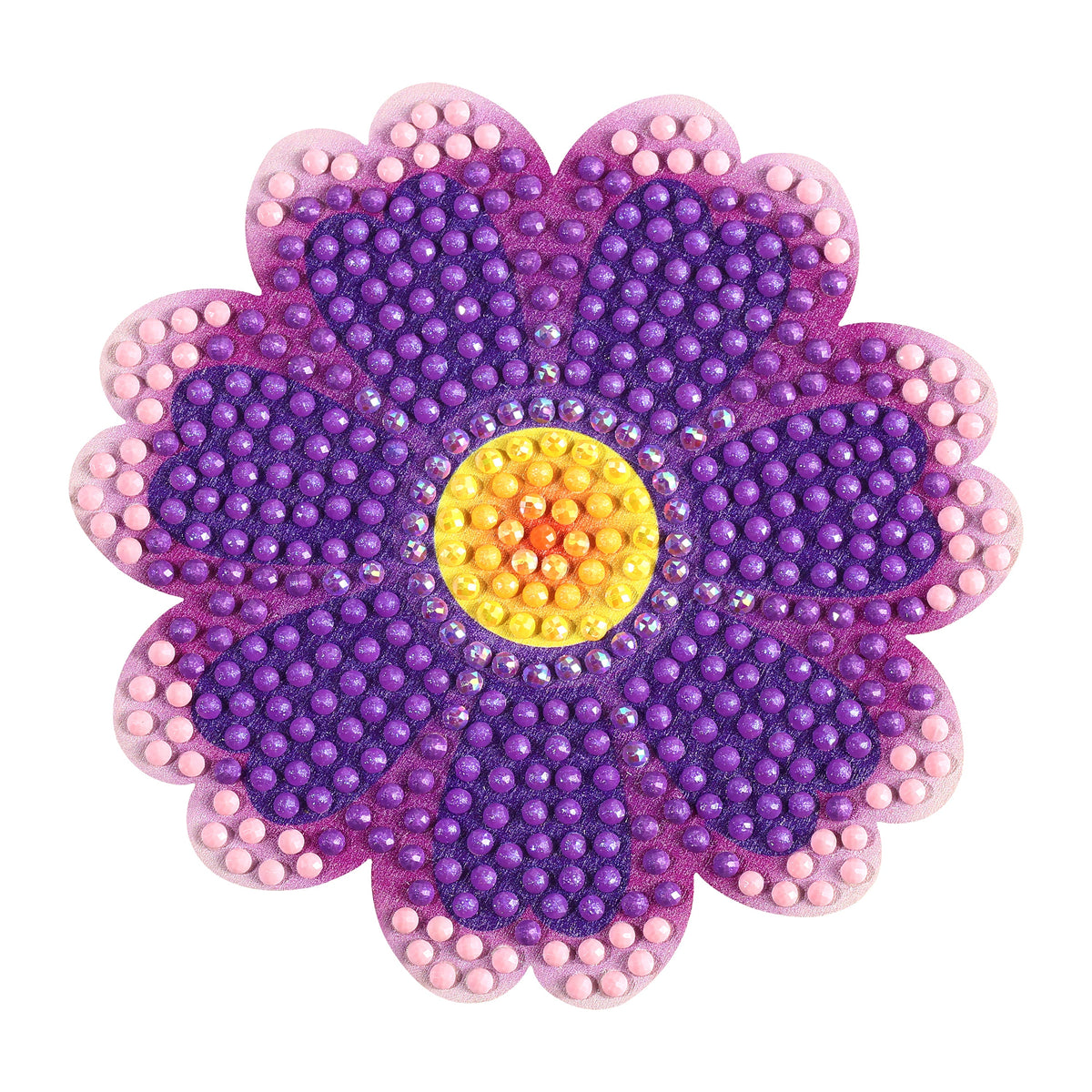 Diamond Painting Trinket Treasures - Spring 3.9" x 3.9" (10cm x 10cm) / 45 colors including 5 ABs and 29 Fairy Dust Diamonds / 3,680