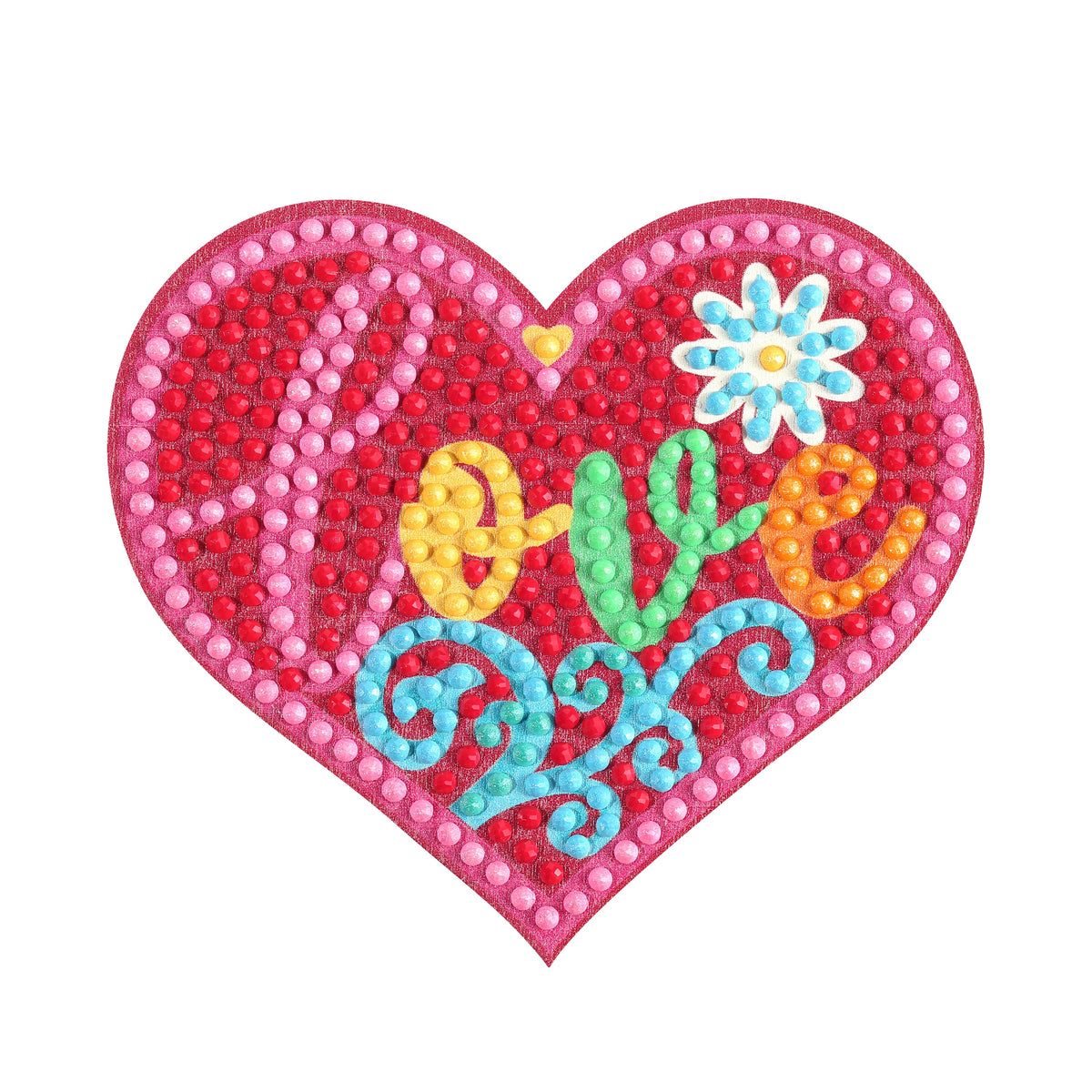 Diamond Painting Trinket Treasures - Spring 3.9" x 3.9" (10cm x 10cm) / 45 colors including 5 ABs and 29 Fairy Dust Diamonds / 3,680