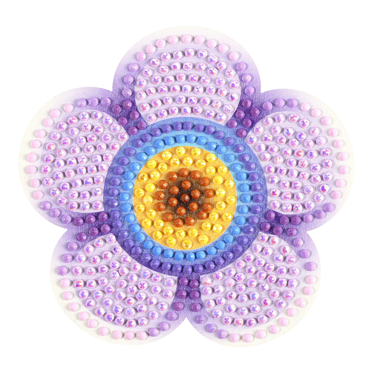 Diamond Painting Trinket Treasures - Spring 3.9" x 3.9" (10cm x 10cm) / 45 colors including 5 ABs and 29 Fairy Dust Diamonds / 3,680