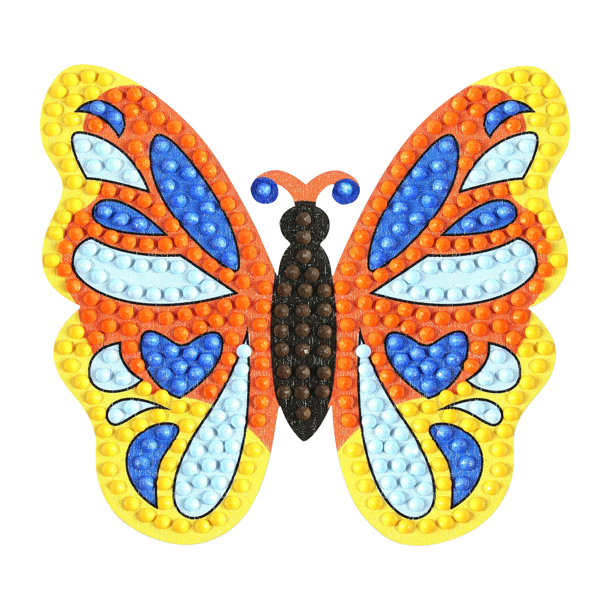 Diamond Painting Trinket Treasures - Spring 3.9" x 3.9" (10cm x 10cm) / 45 colors including 5 ABs and 29 Fairy Dust Diamonds / 3,680
