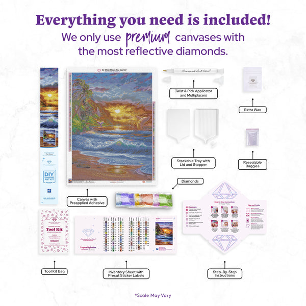 Tropical Splendor – Diamond Art Club