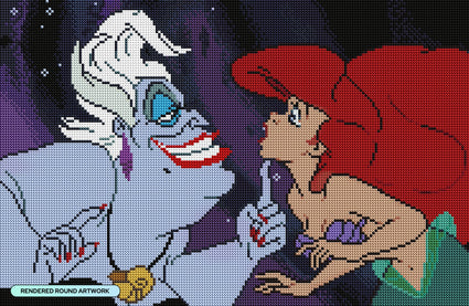 Diamond Painting Trust Your Heart 20" x 13" (50.6cm x 33cm) / Round with 31 Colors including 1 Electro Diamond and 4 Fairy Dust Diamonds / 22,080