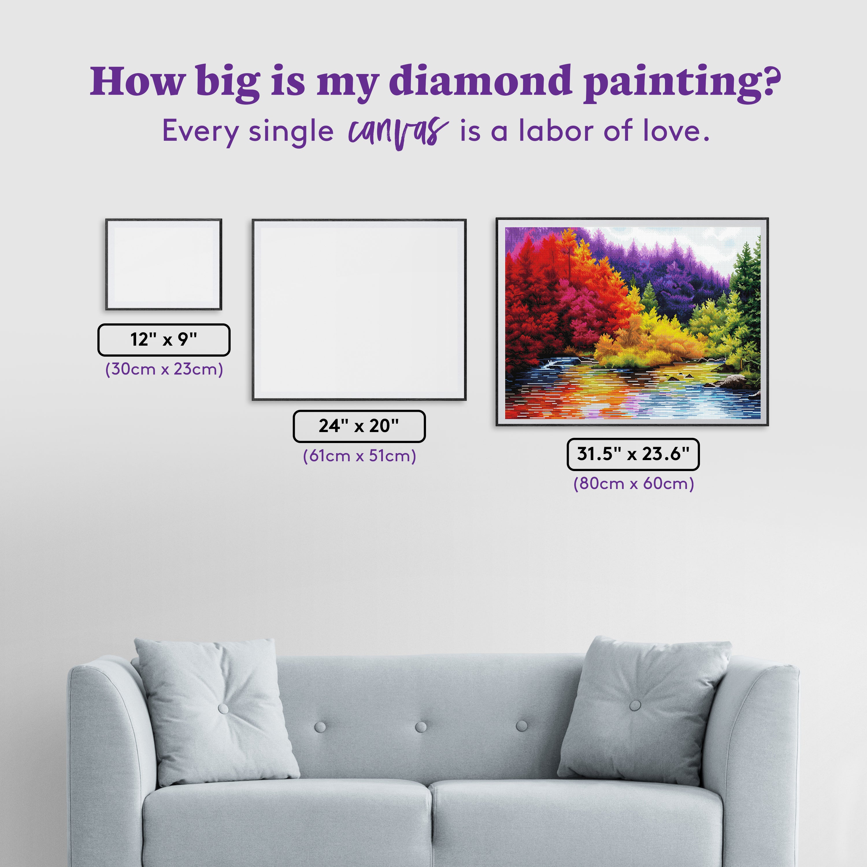 Turning of the Seasons Diamond Painting Kit – Diamond Art Club