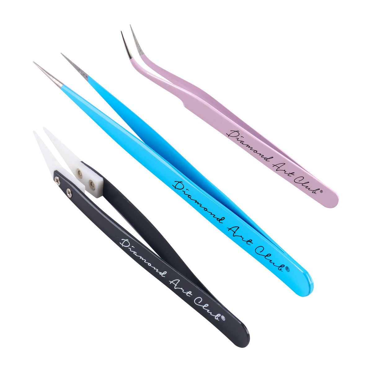 Diamond Painting Tweezer Trio Set