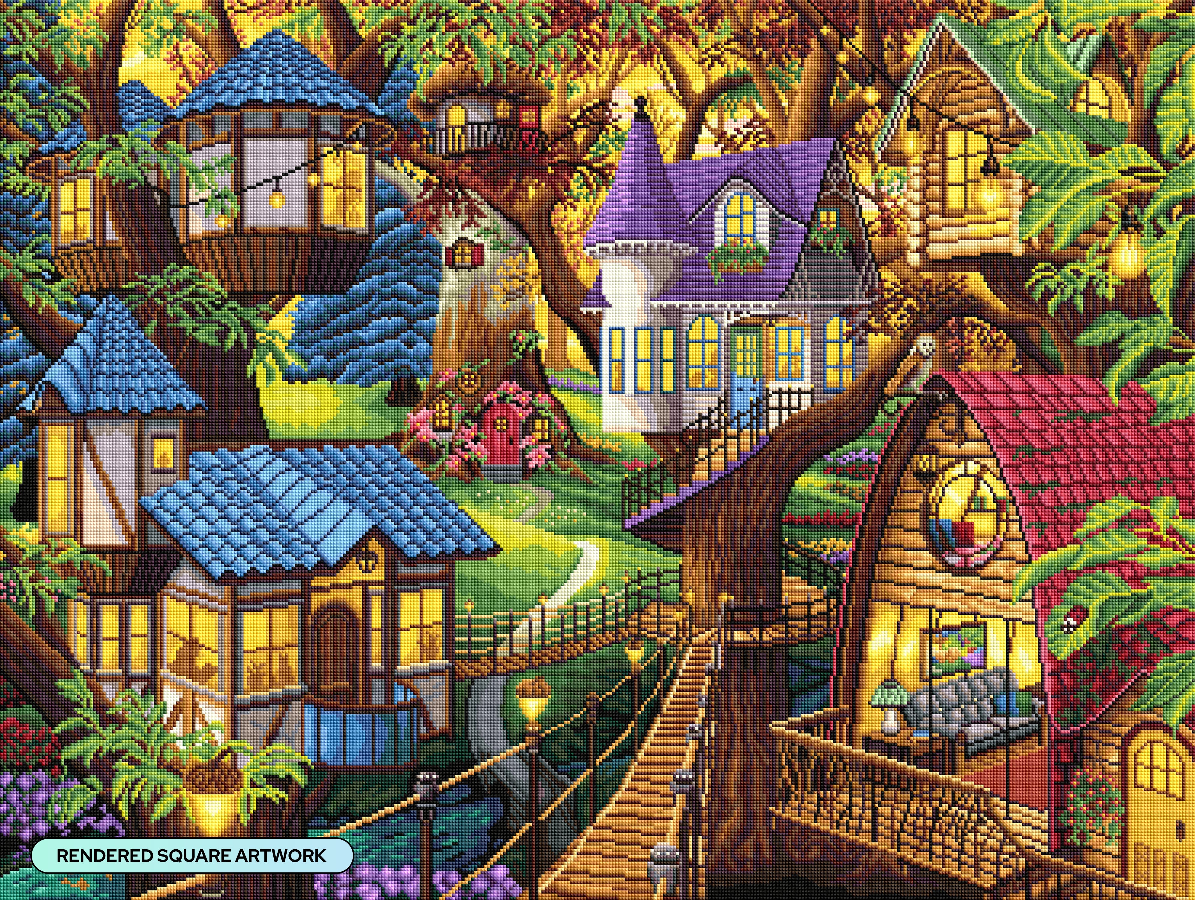 Twilight in the Treetops – Diamond Art Club