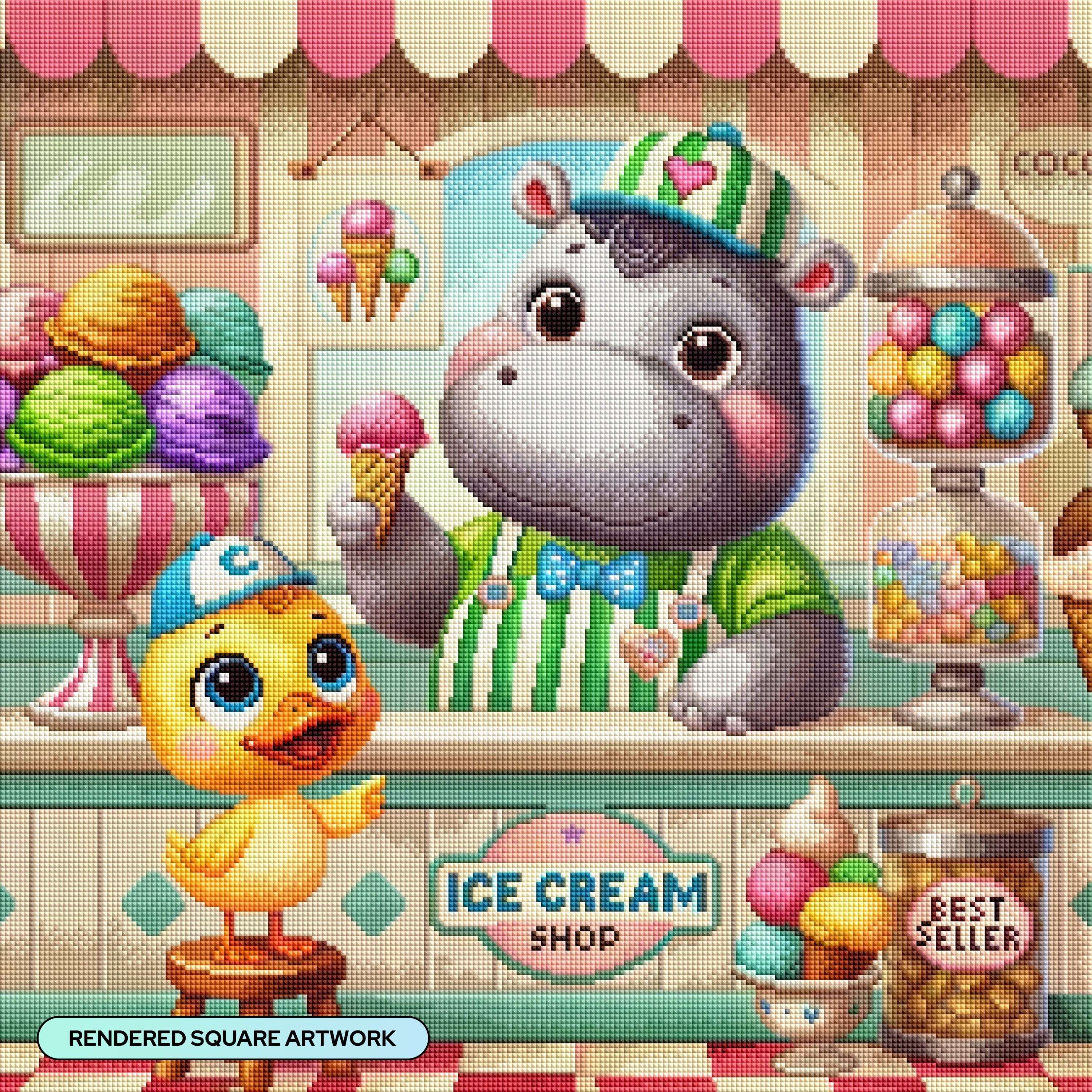 Two Scoops – Diamond Art Club