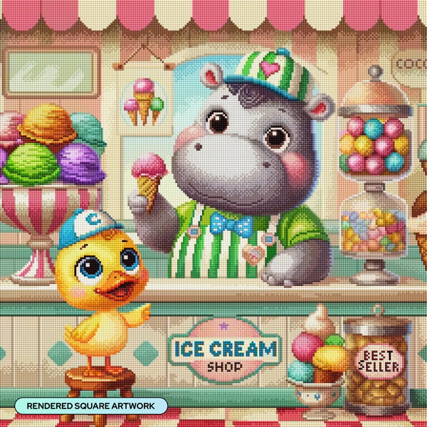 Two Scoops – Diamond Art Club