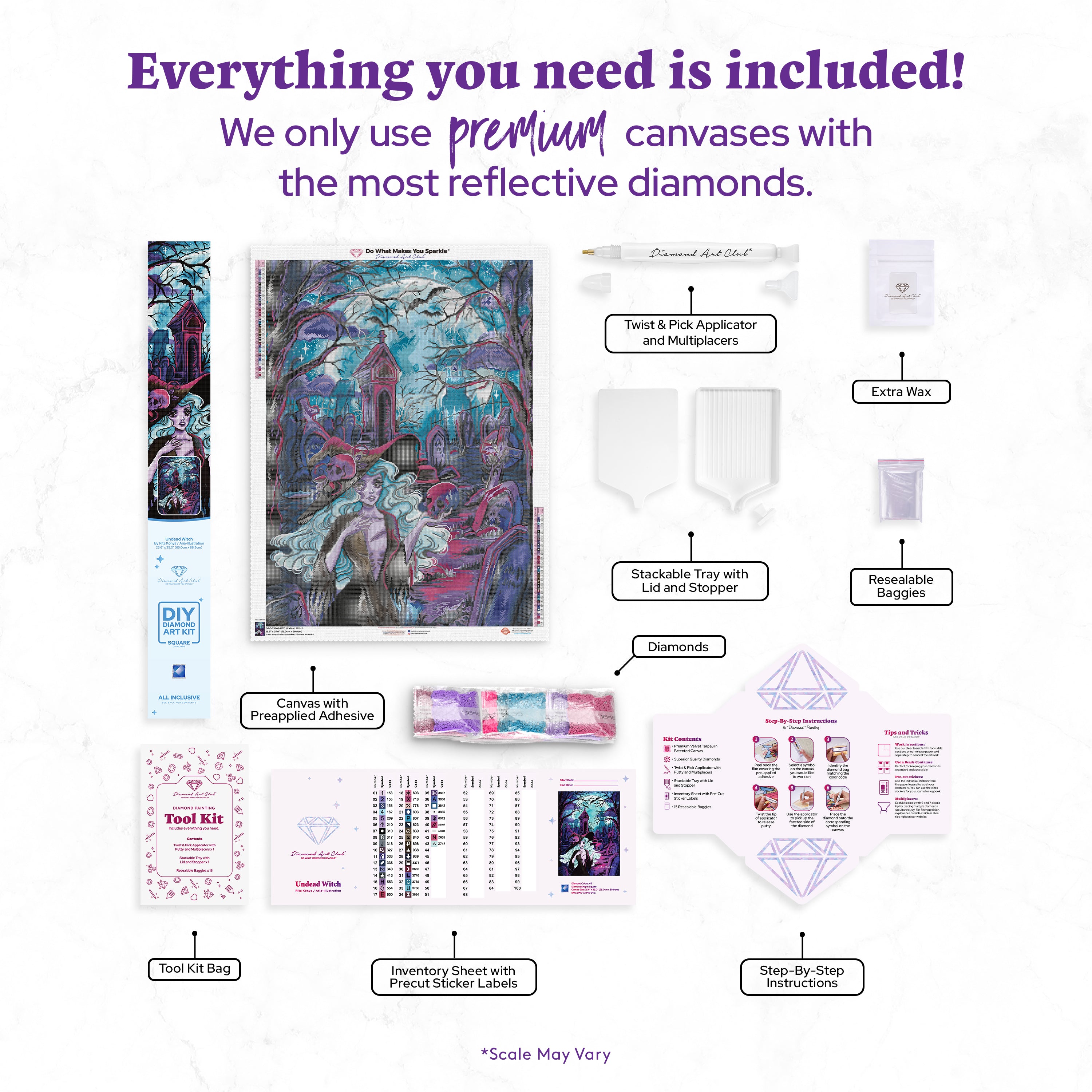 Undead Witch – Diamond Art Club