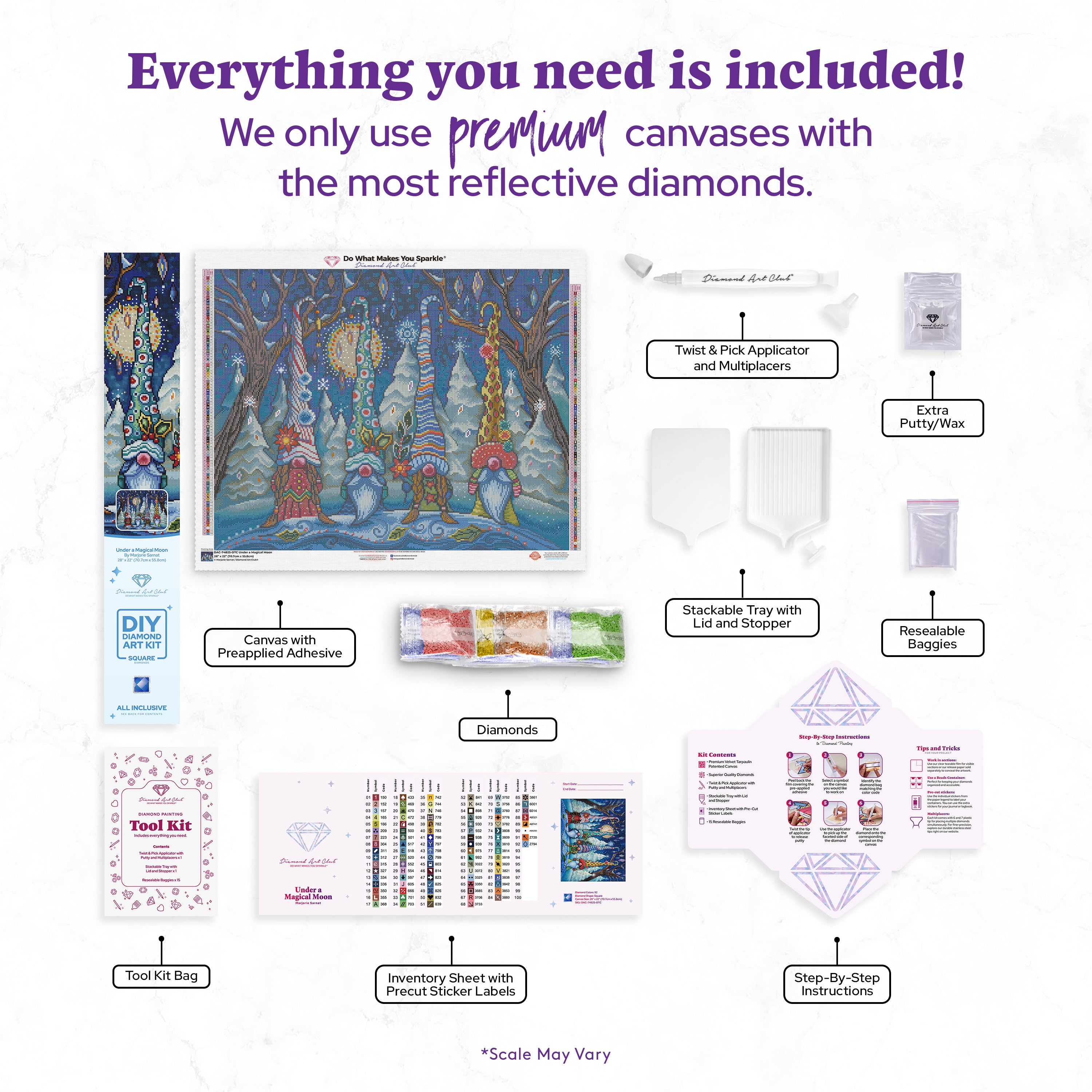 Under a Magical Moon – Diamond Art Club