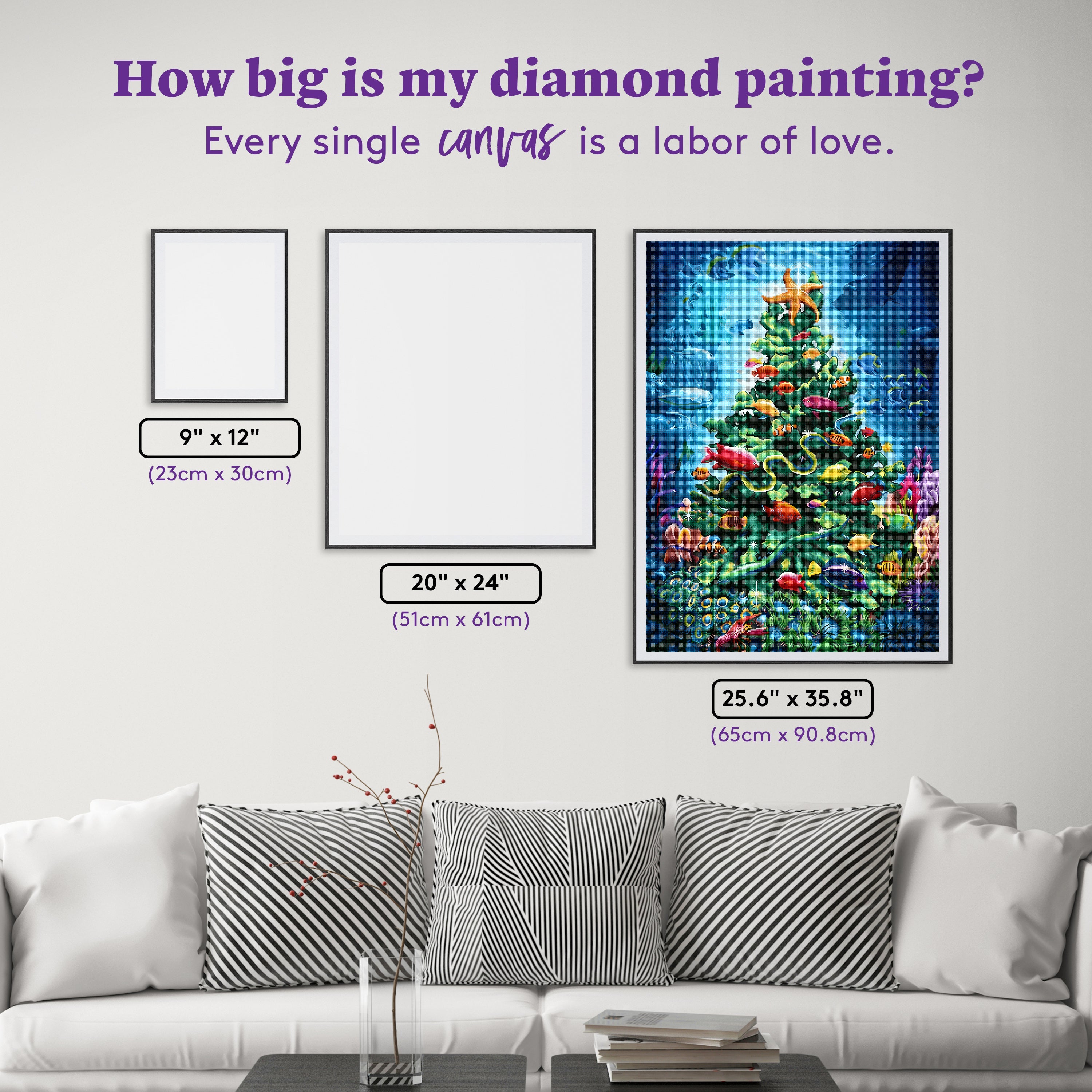 Undersea Christmas Tree – Diamond Art Club