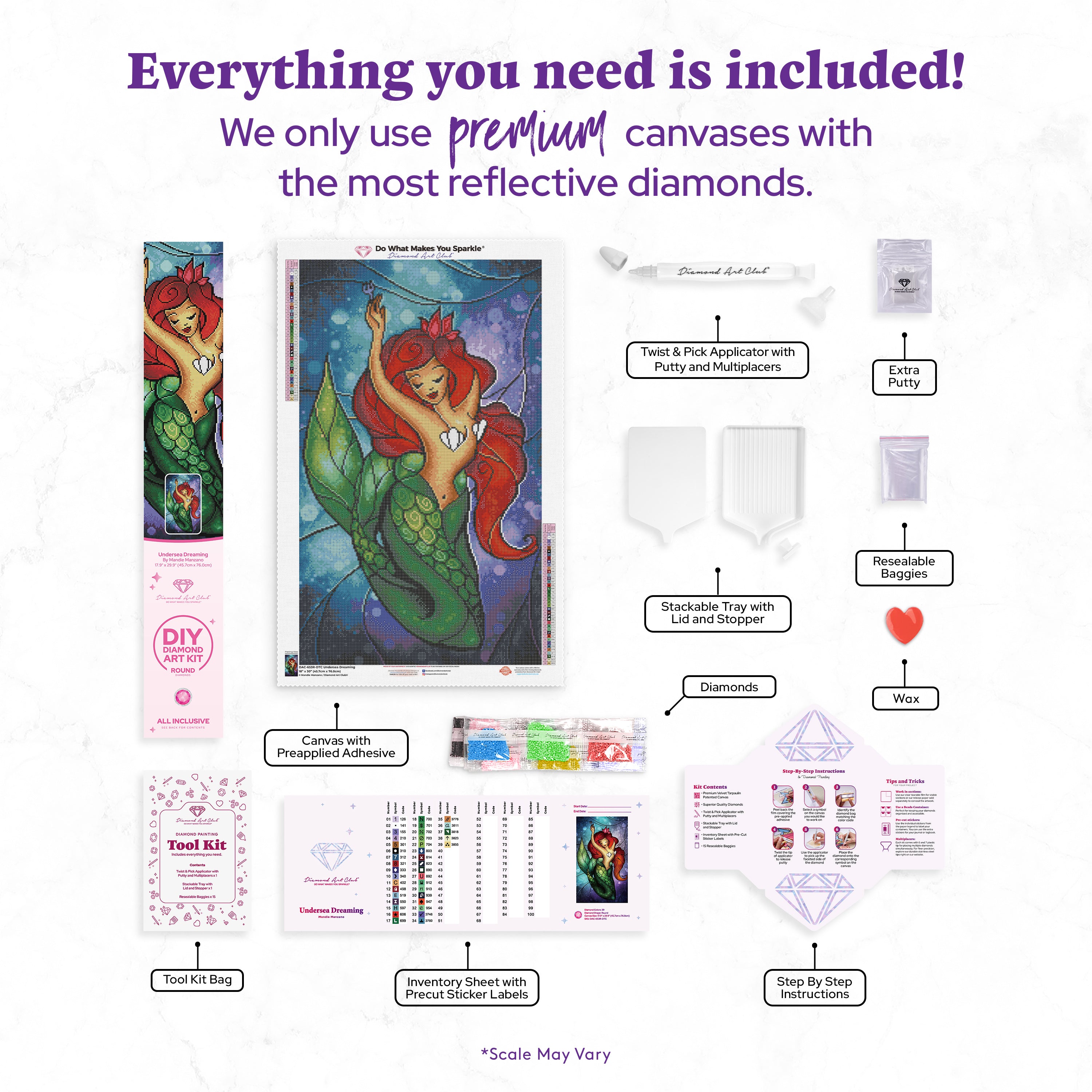 Undersea Dreaming – Diamond Art Club
