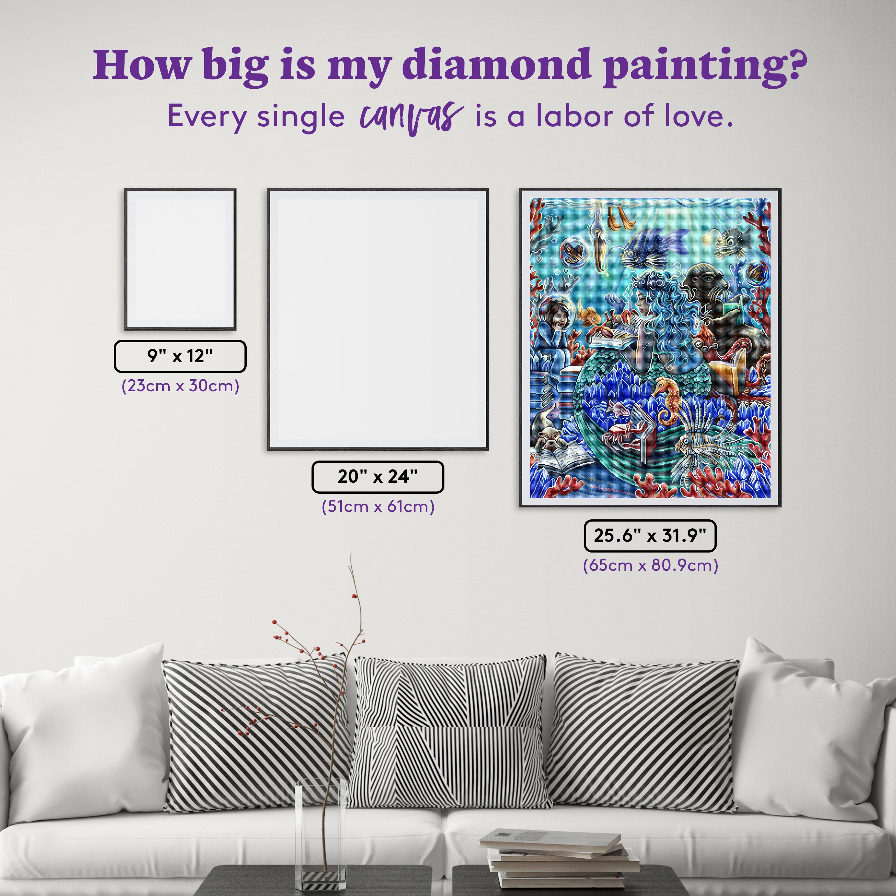 Undersea Library – Diamond Art Club