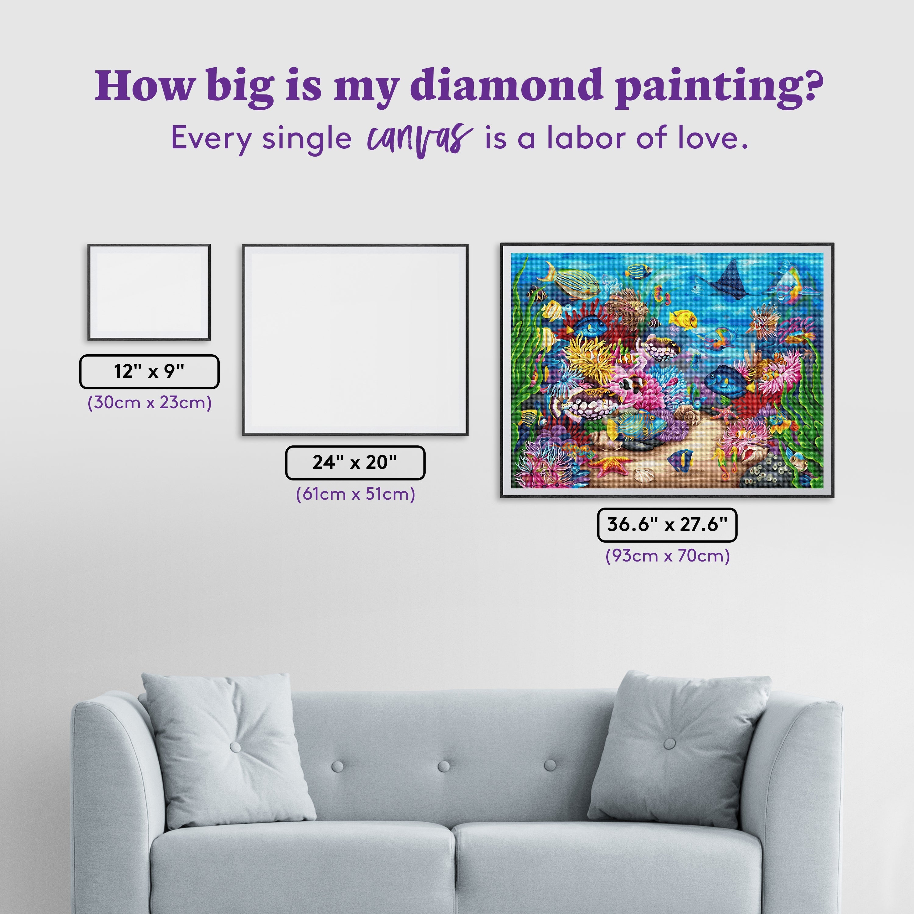 ダイヤモンドアートクラブ　Underwater Underwater – Diamond Art Club