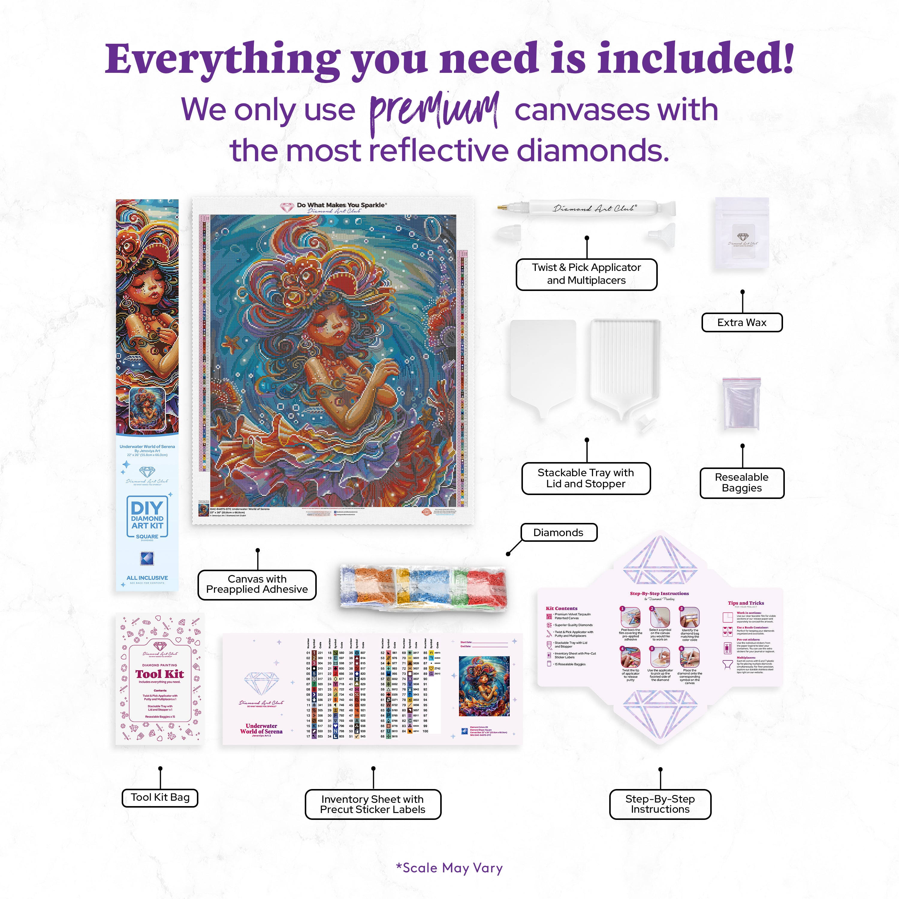 Underwater World of Serena – Diamond Art Club