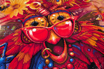 Diamond Painting Vivian & Vern 25.6" x 34.3" (65cm x 86.9cm) / Square with 66 Colors including 1 AB and 4 Fairy Dust Diamonds / 91,089