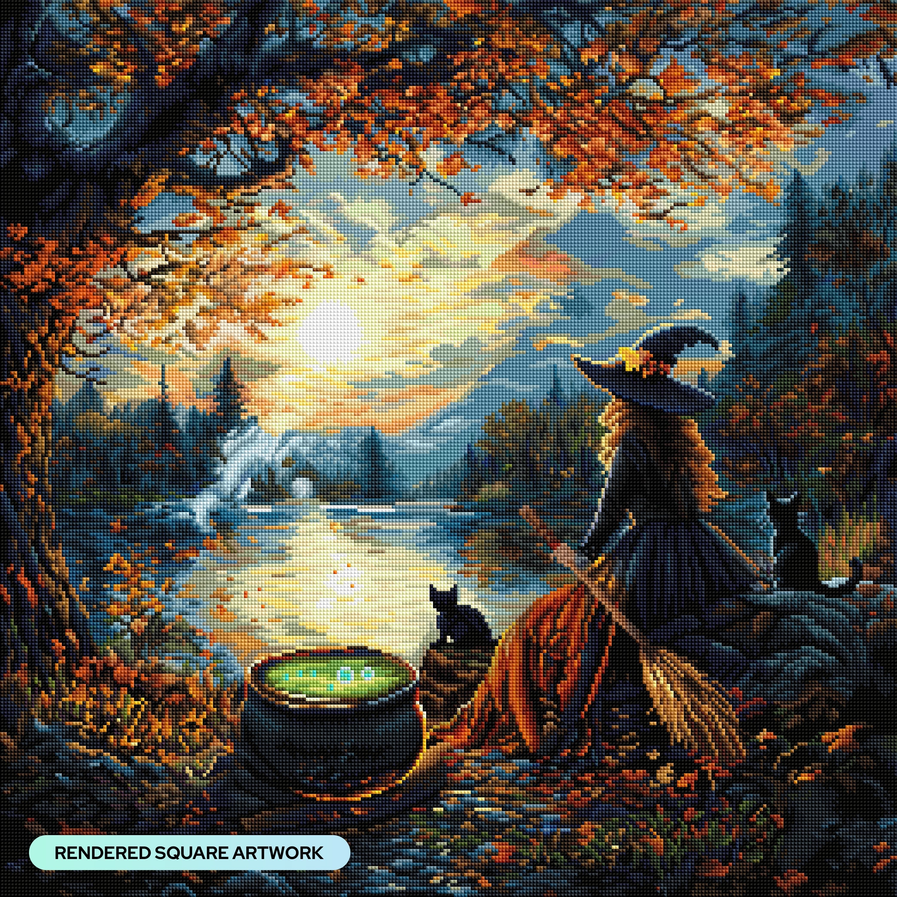 Waiting for the Sun to Set – Diamond Art Club