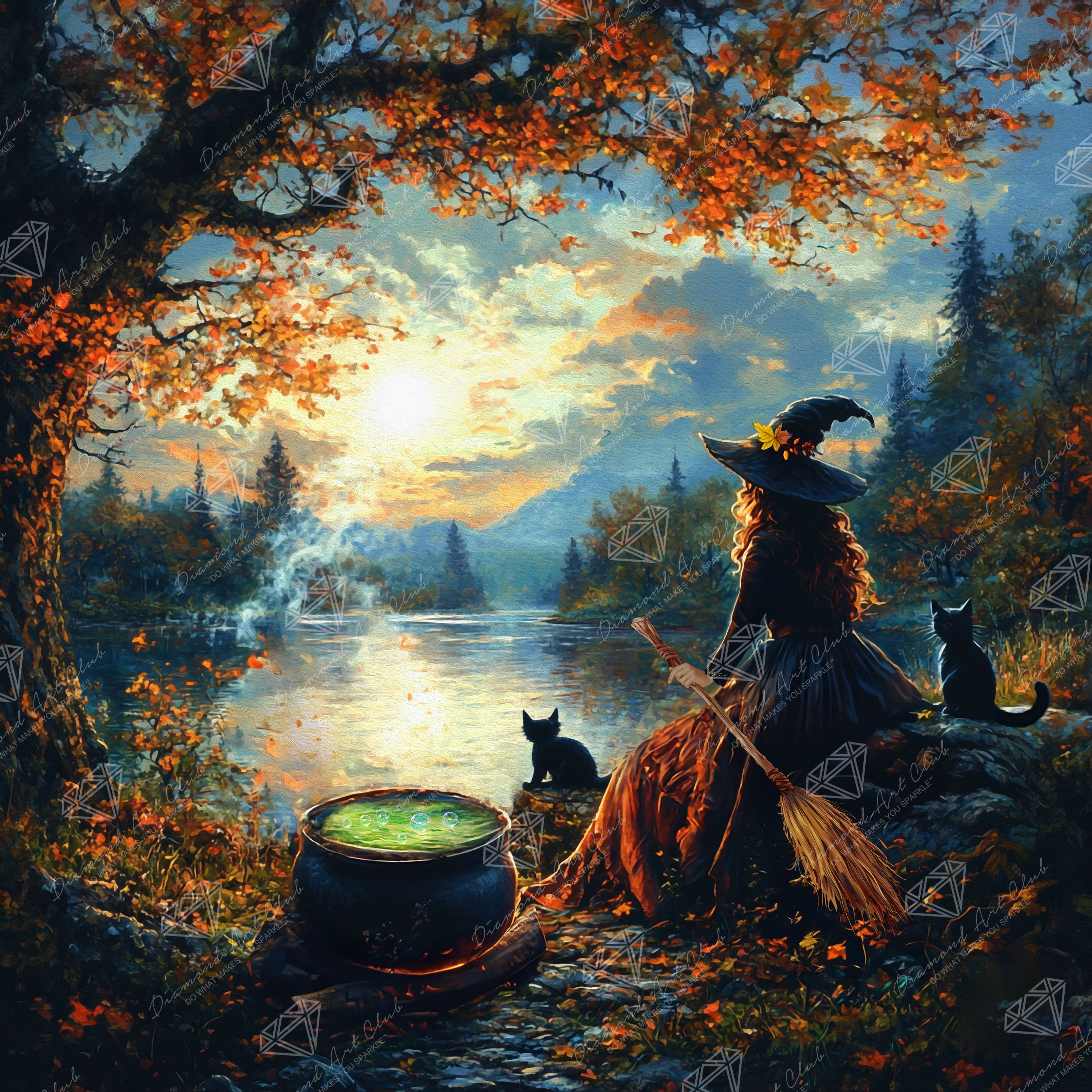 ダイヤモンドアートクラブ スクエア ウィッチヘーゼル DAC Witch Hazel