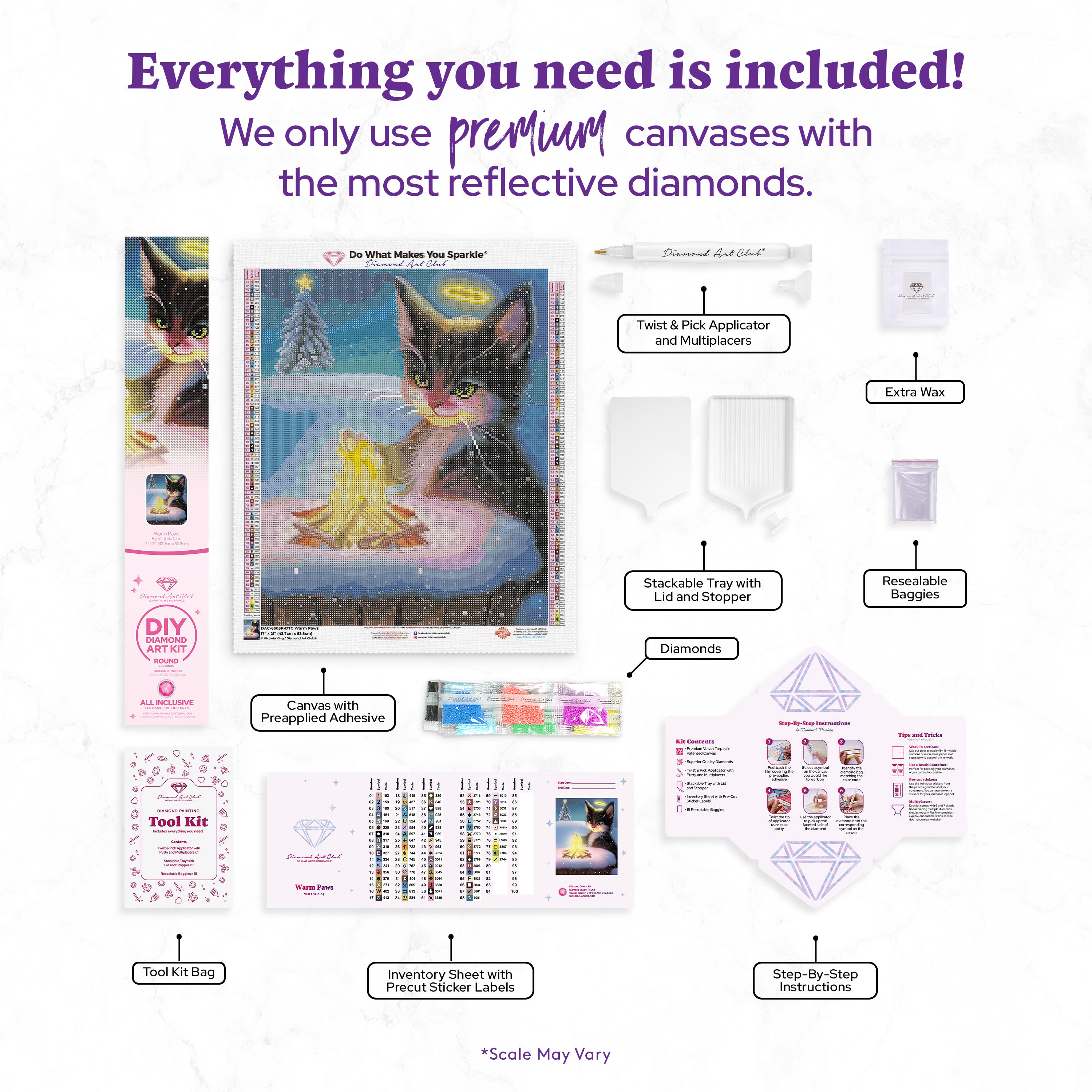 Warm Paws – Diamond Art Club