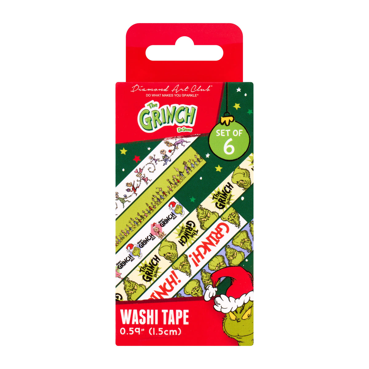 Diamond Painting Washi Tape - Grinch
