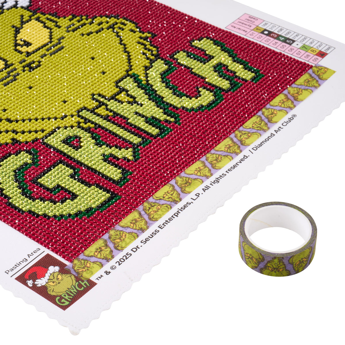 Diamond Painting Washi Tape - Grinch