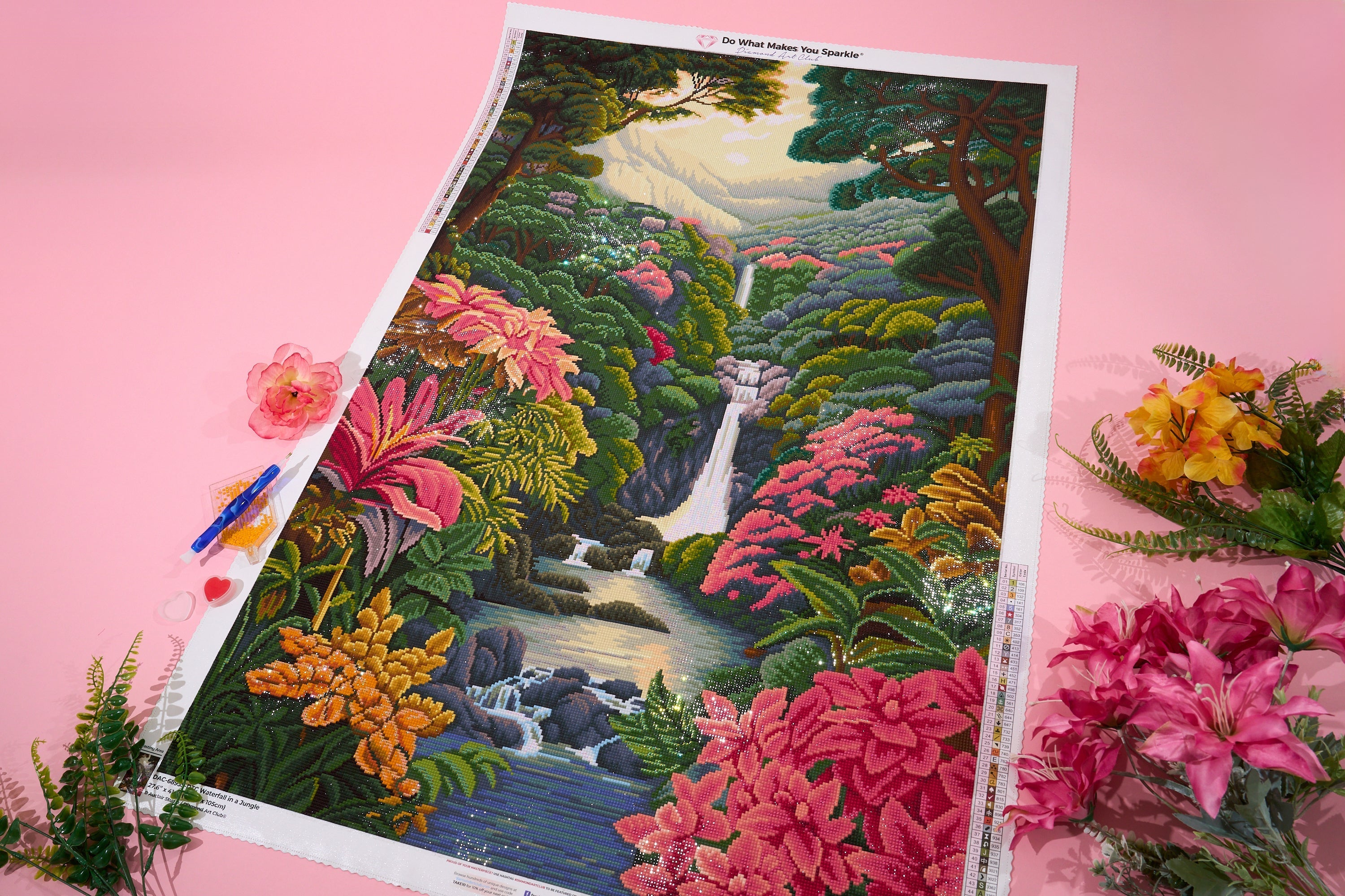 Waterfall in a Jungle – Diamond Art Club