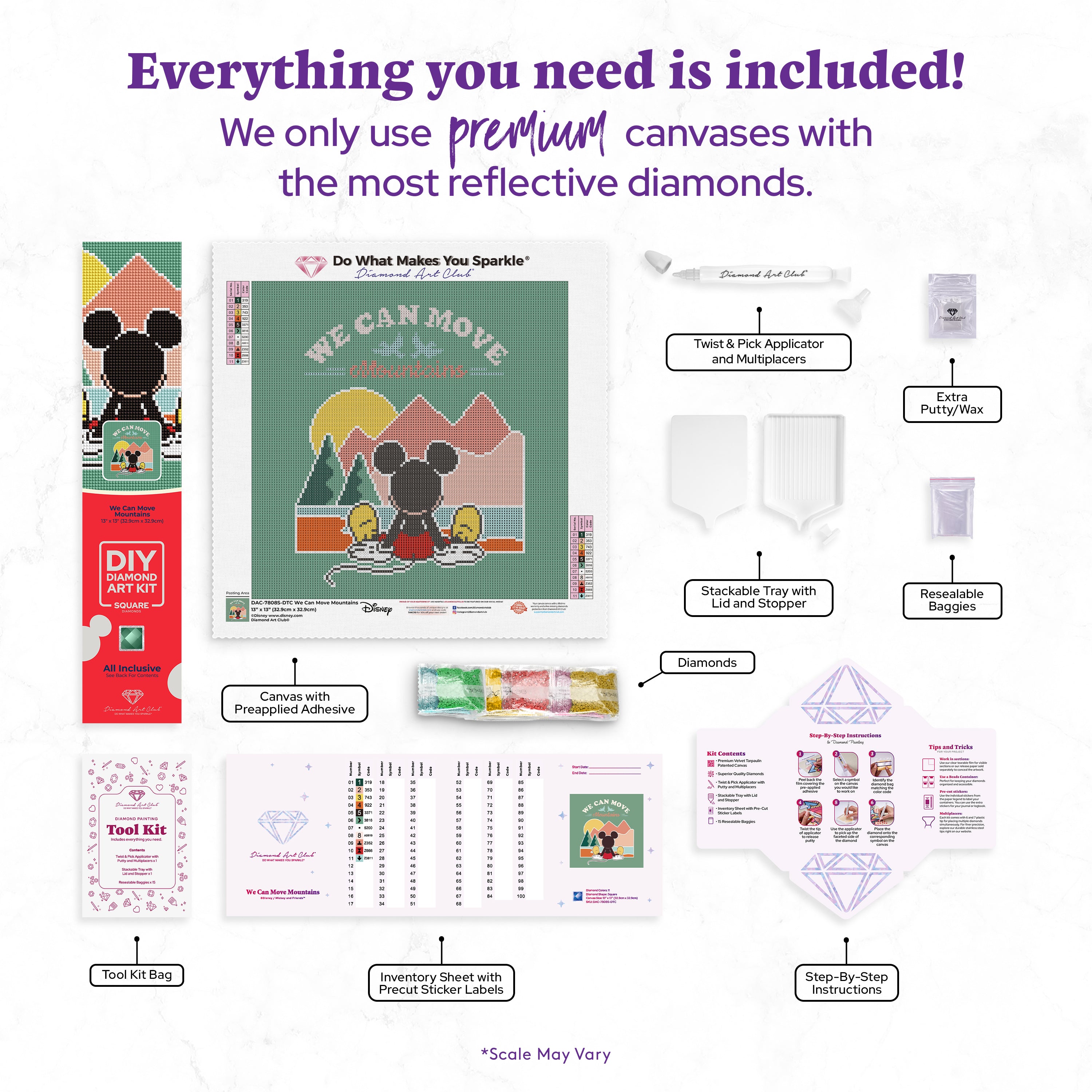 We Can Move Mountains – Diamond Art Club