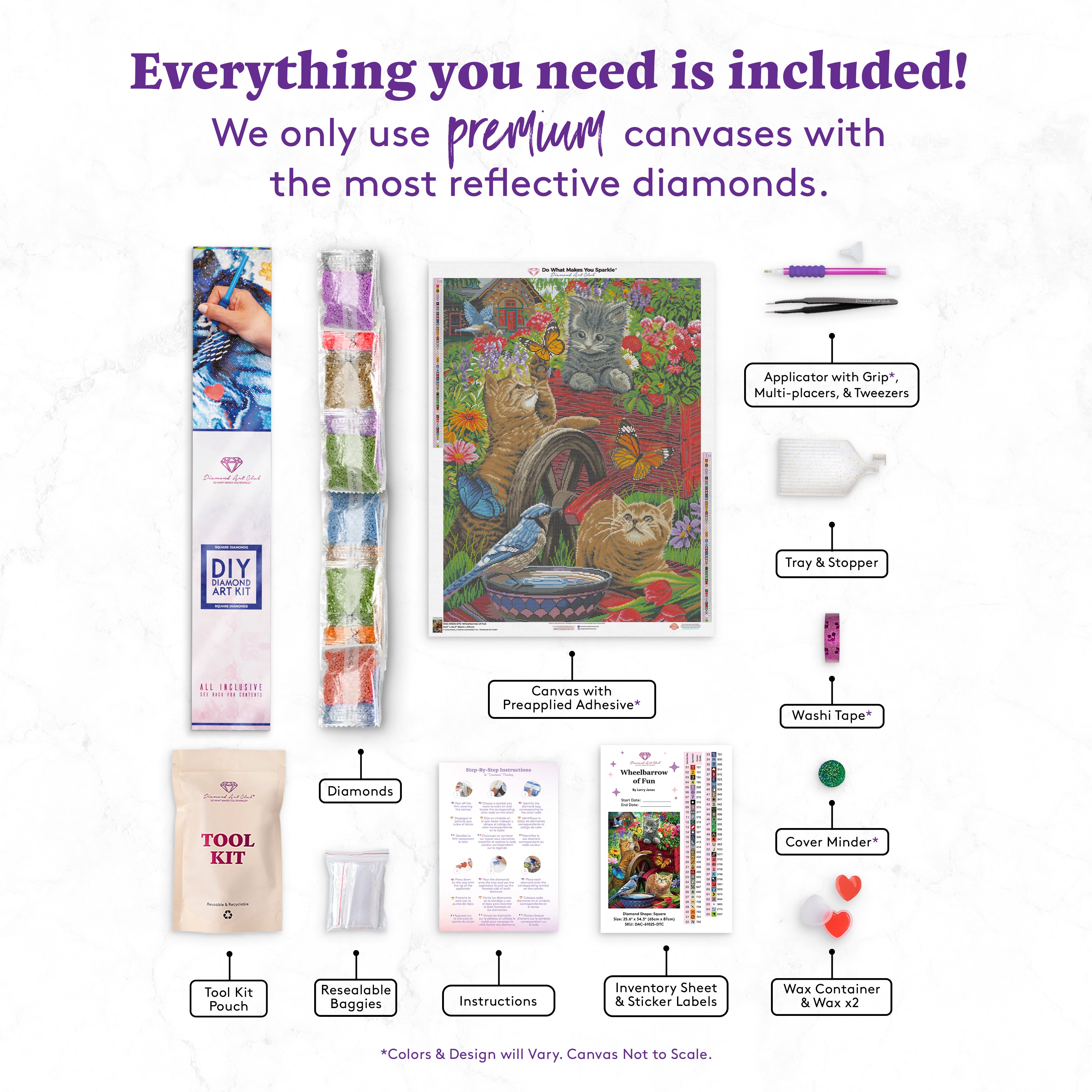 Wheelbarrow of Fun – Diamond Art Club