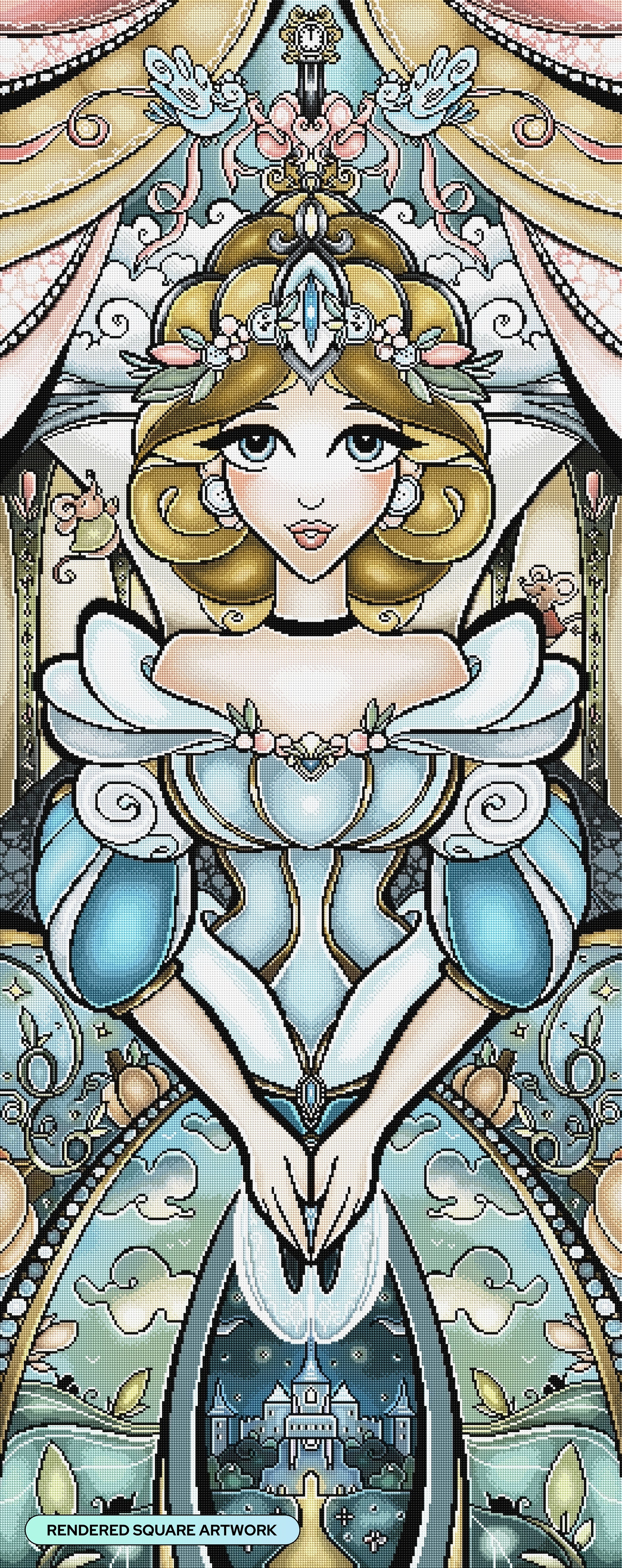 When the Clock Strikes Twelve Diamond Painting Kit – Diamond Art Club