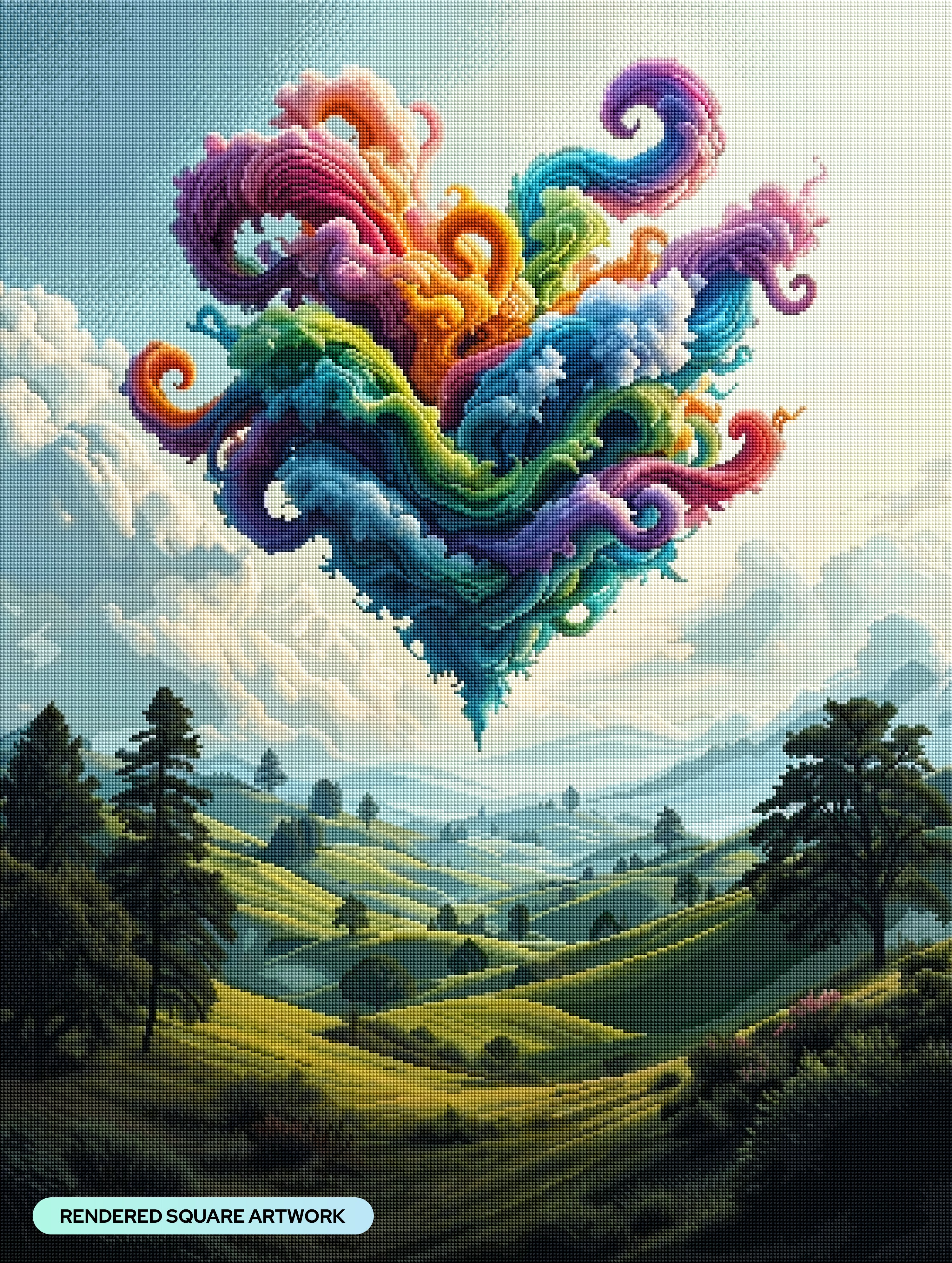 Wild Bloom – Diamond Art Club