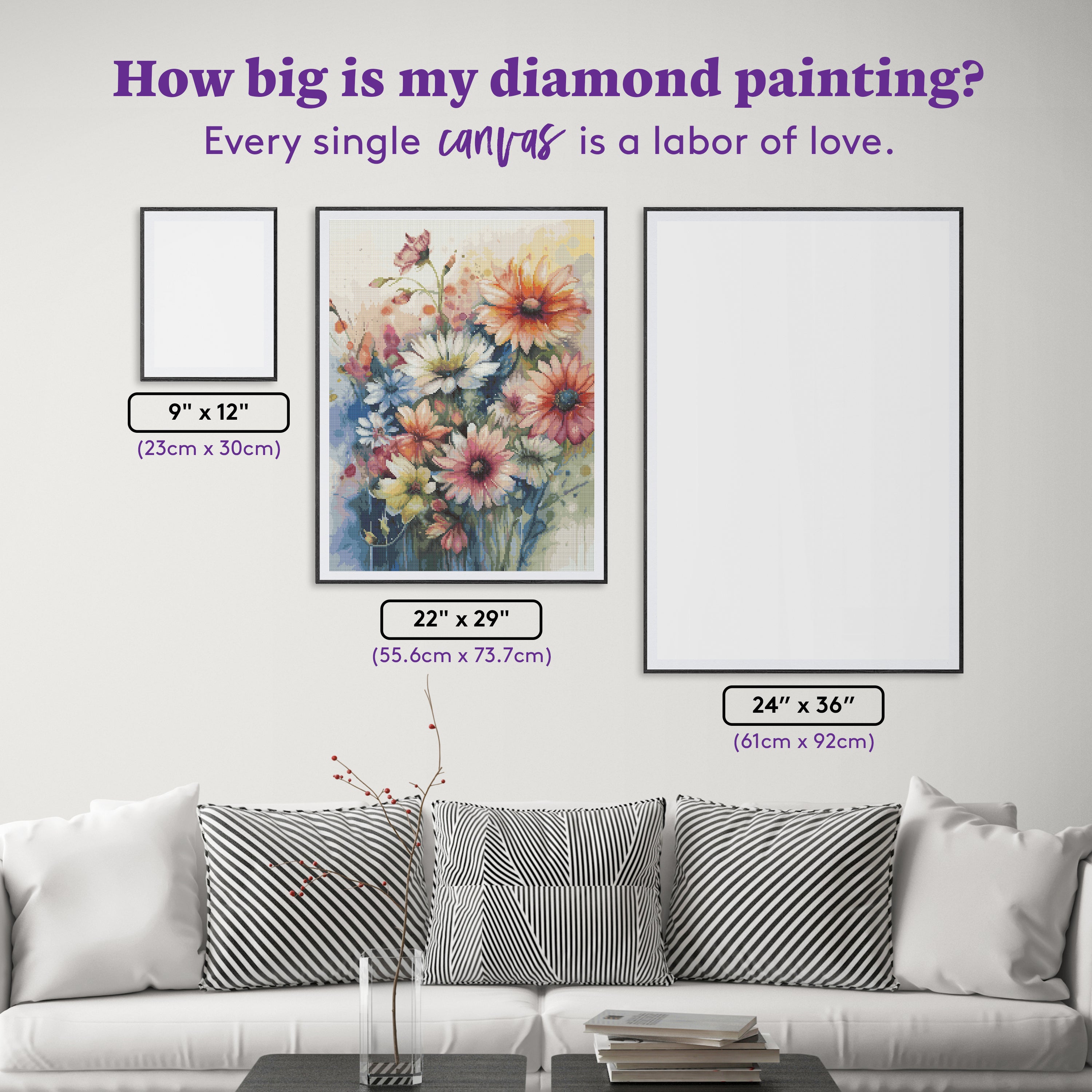 Wild Flowers – Diamond Art Club