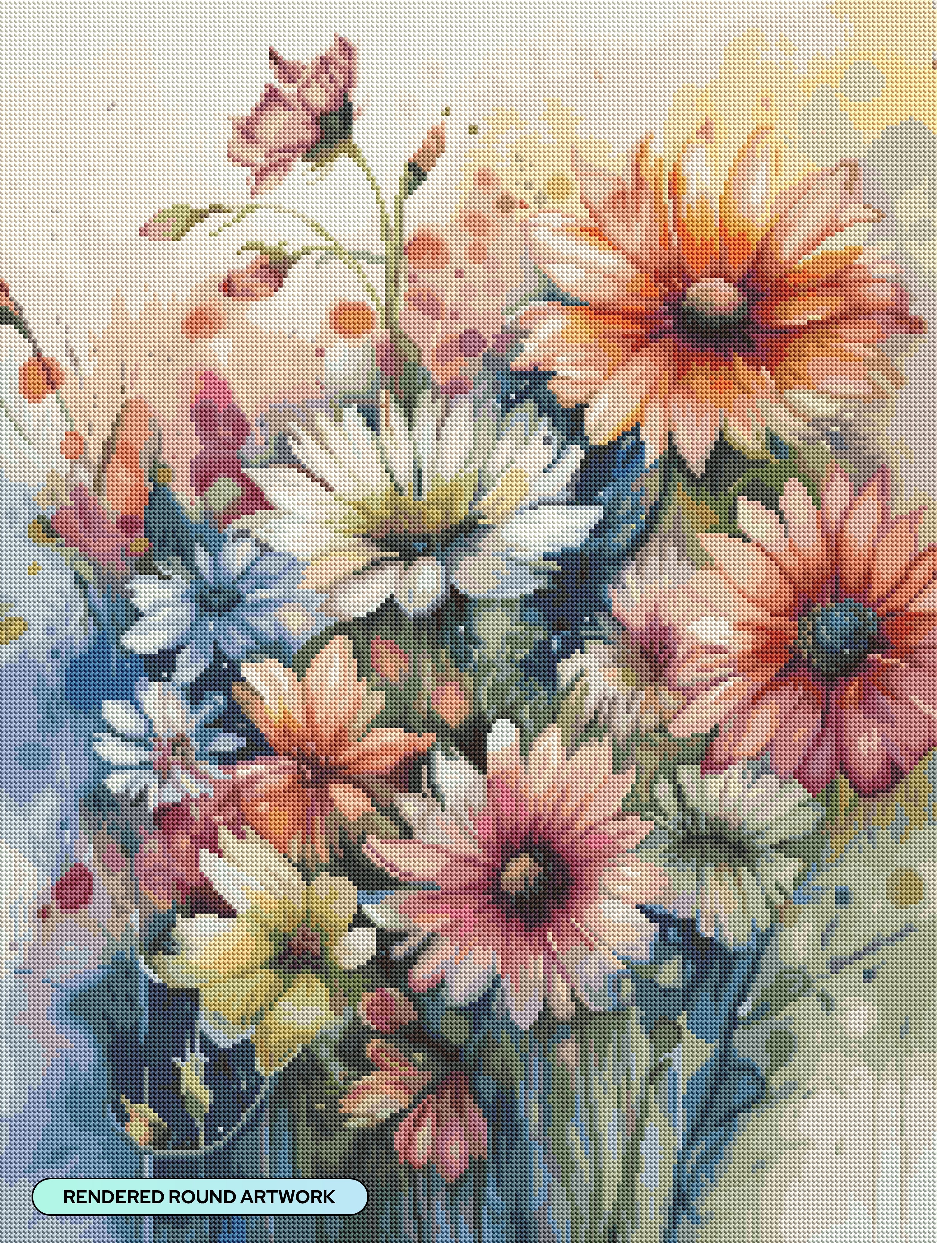 Wild Flowers – Diamond Art Club