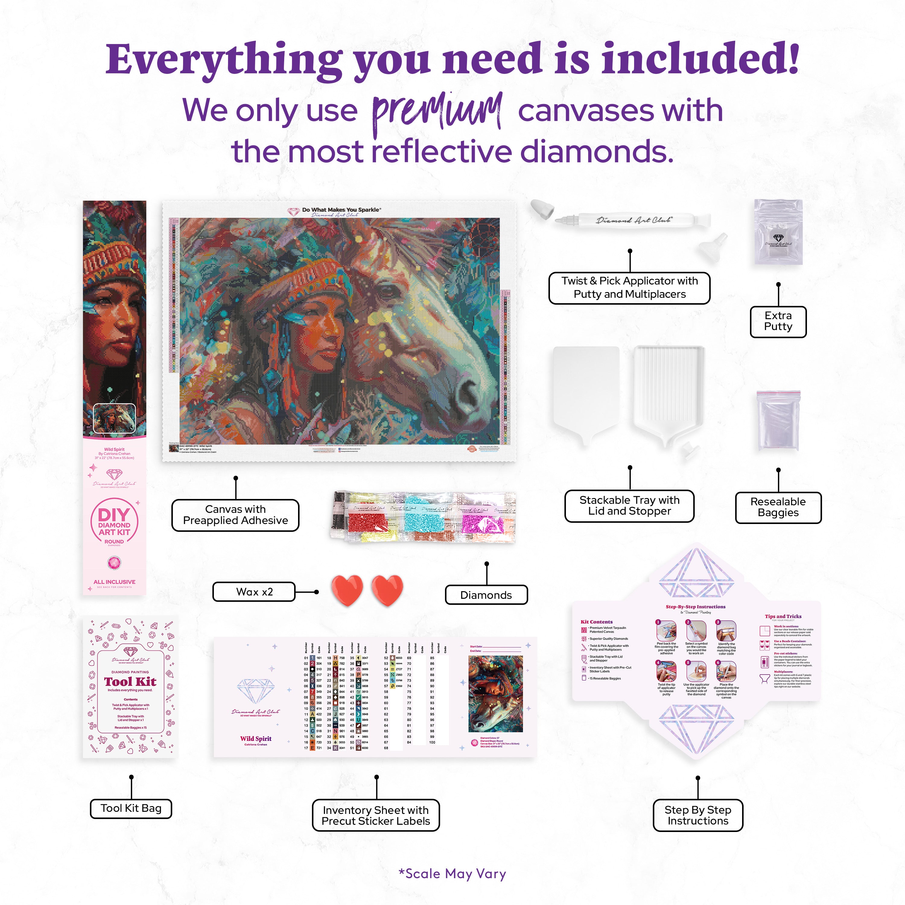 Wild Spirit – Diamond Art Club