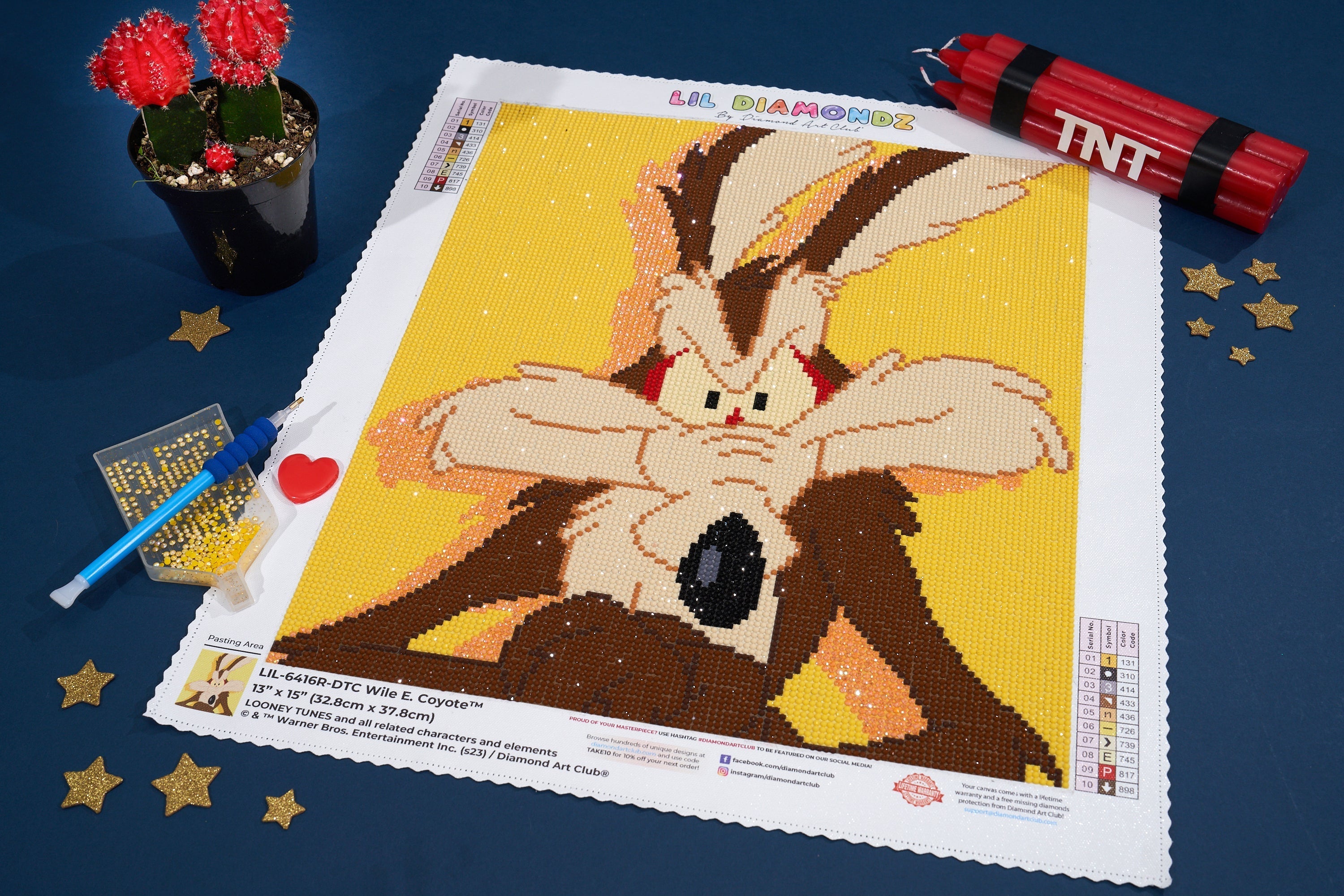 Wile E. Coyote™ – Diamond Art Club