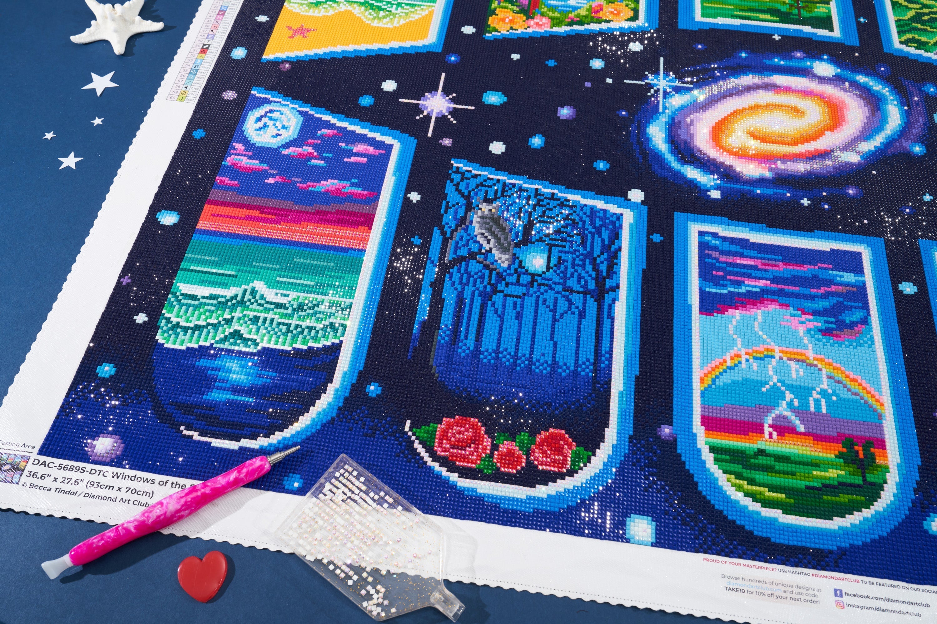 ダイヤモンドアートクラブ Windows of the Soul Windows of the Soul – Diamond Art Club