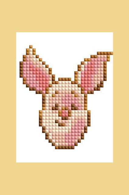 Diamond Painting Winnie the Pooh™ - Mini Dazzles™ 4" x 6" (10.2cm x 15.2cm) / Square With 28 Colors Including 28 Fairy Dust Diamonds / 6,356