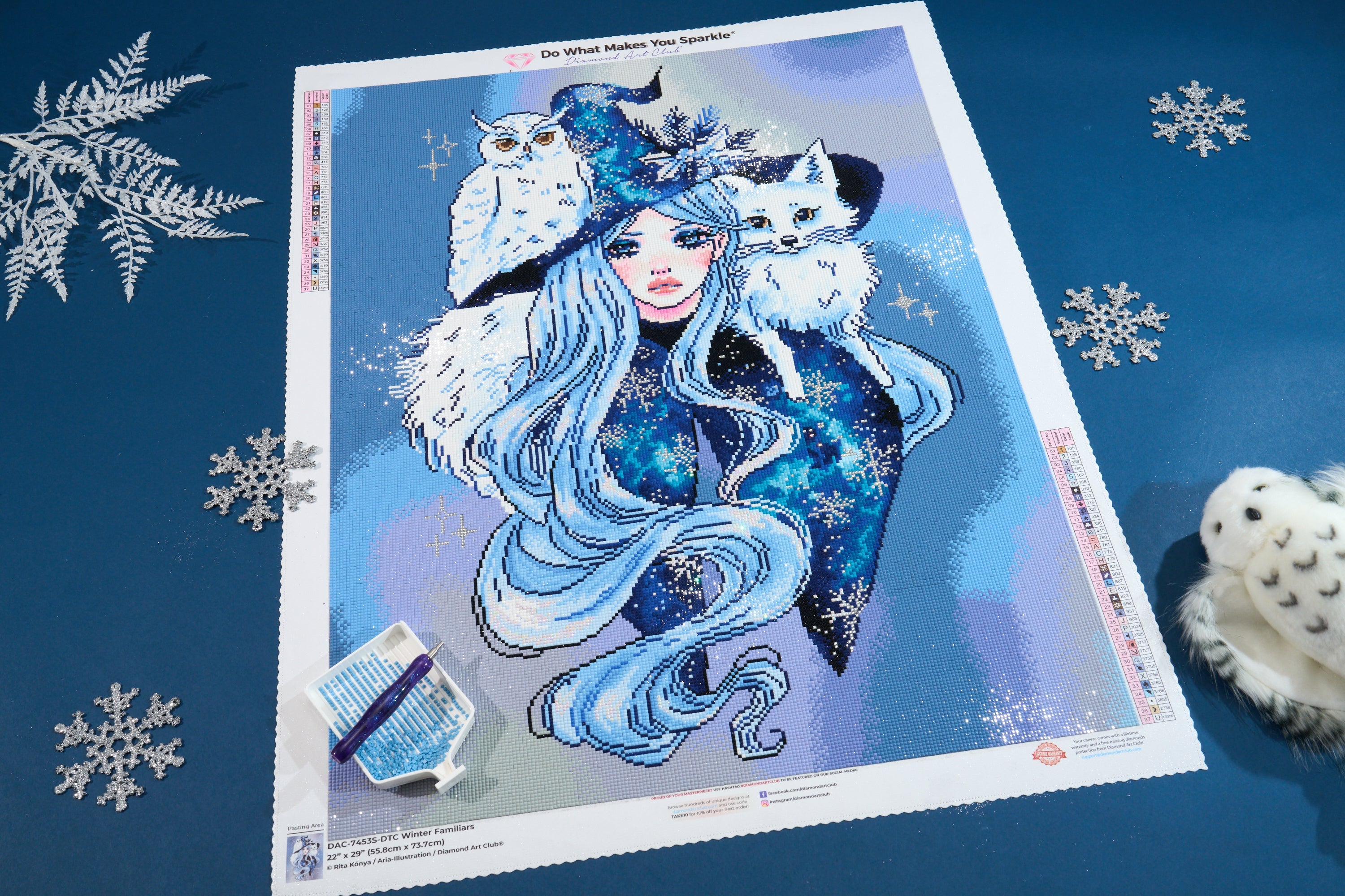 Winter Familiars – Diamond Art Club