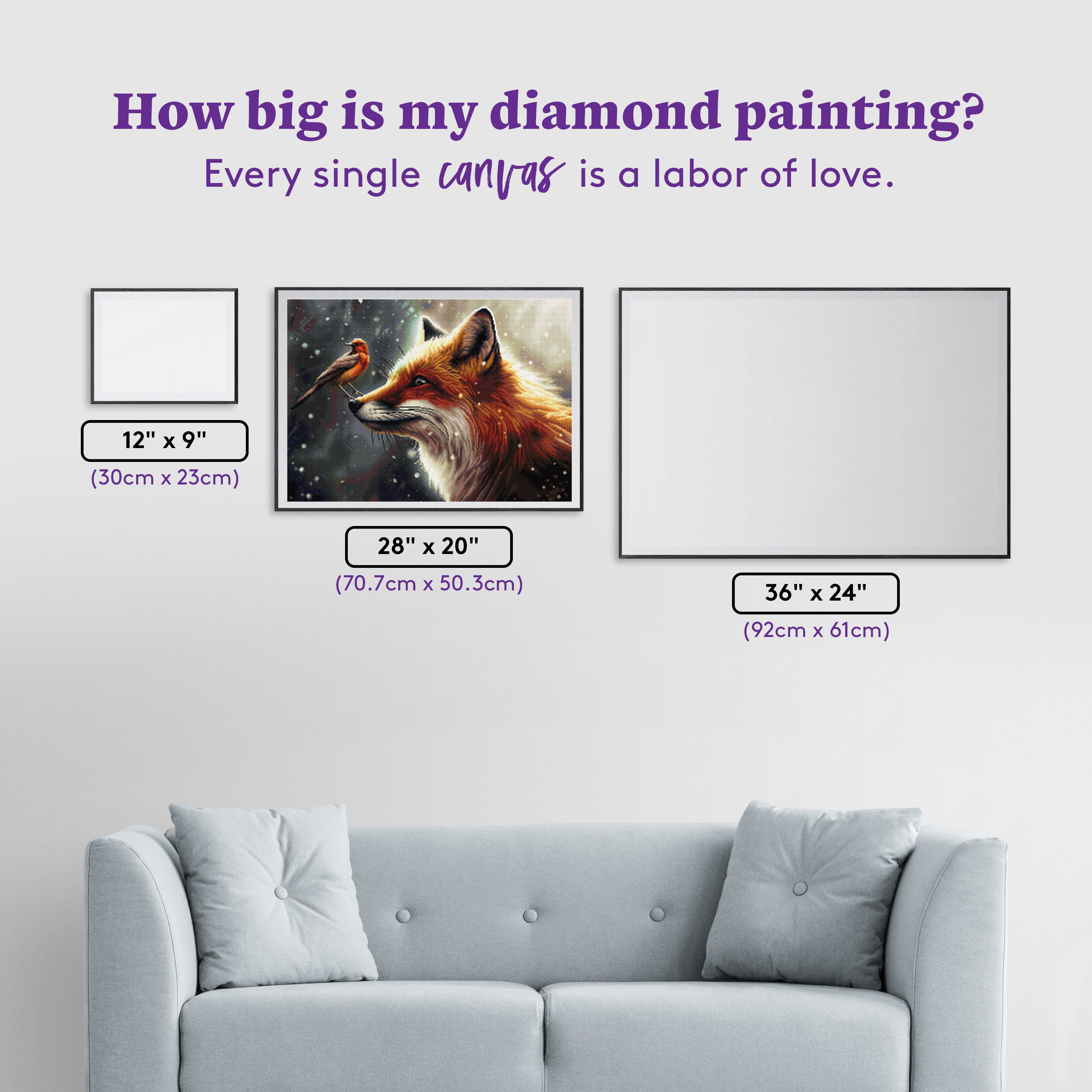 Winter Fox – Diamond Art Club