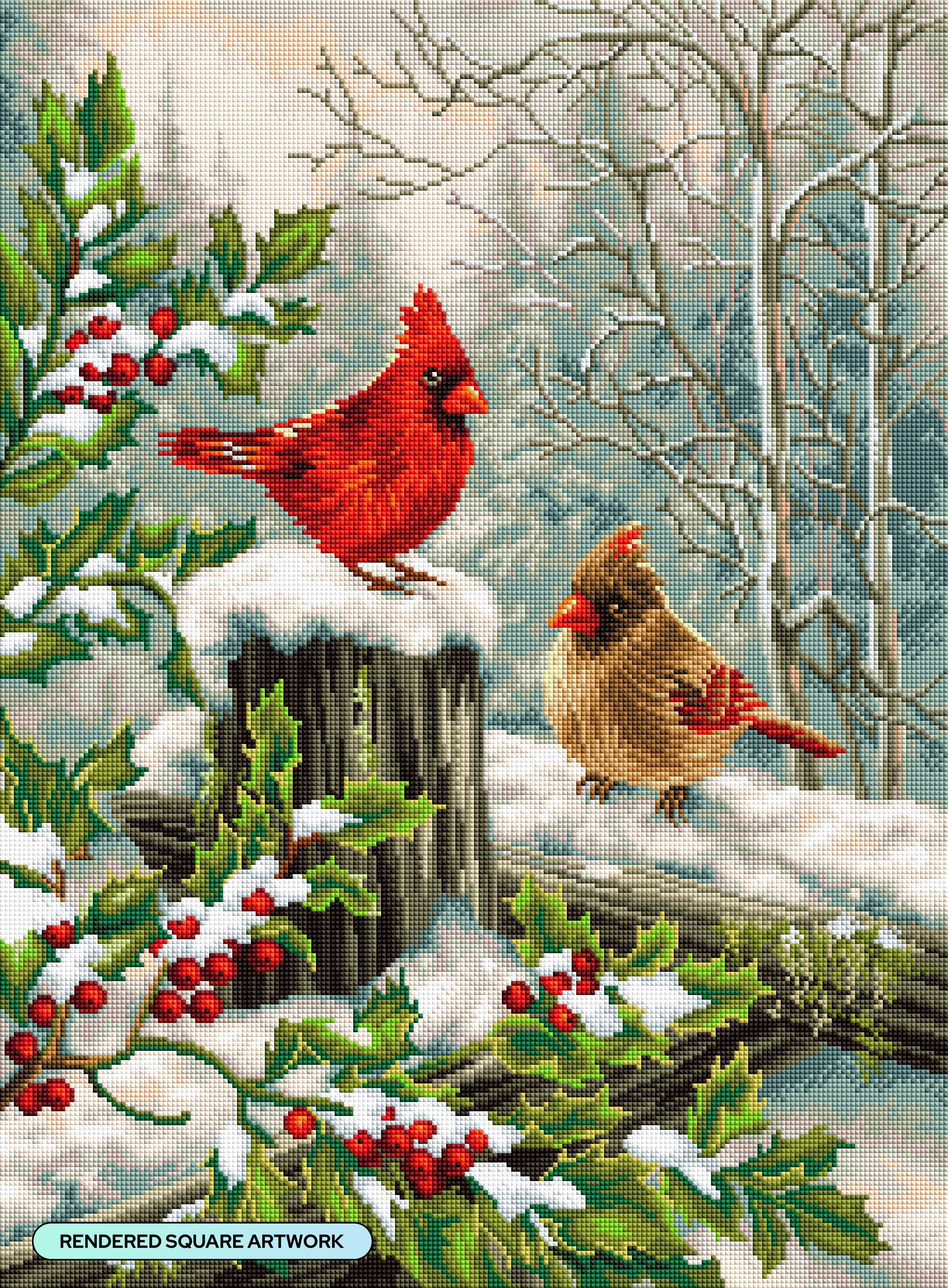 Winter Visitors – Diamond Art Club