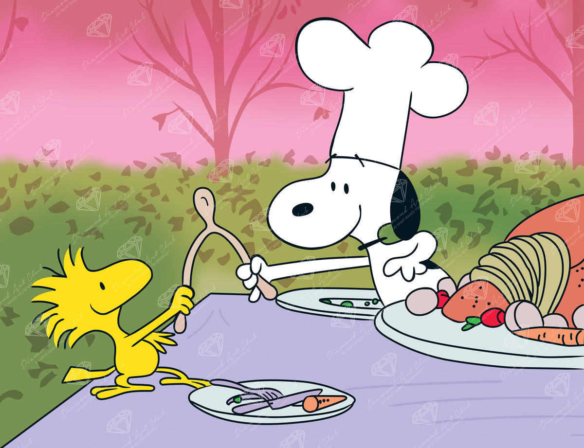 Diamond Painting Wishbone 22" x 17" (55.8cm x 42.8cm) / Square With 29 Colors including 2 ABs and 4 Fairy Dust Diamonds / 38,528