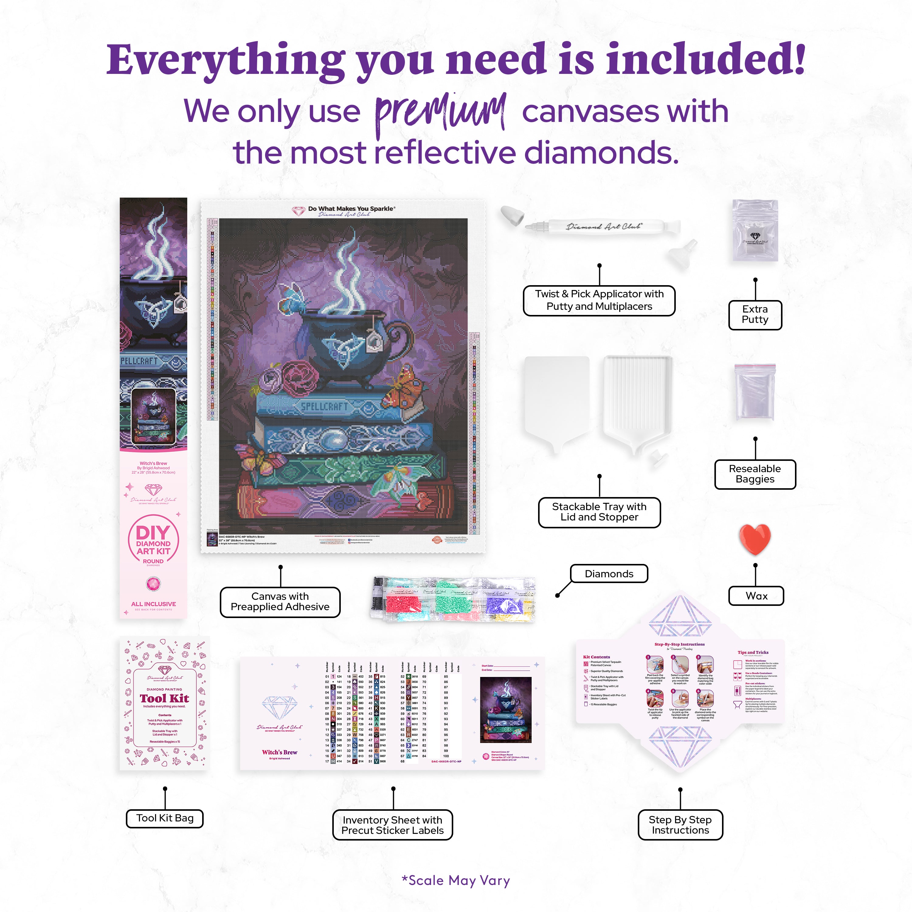 Witch's Brew – Diamond Art Club