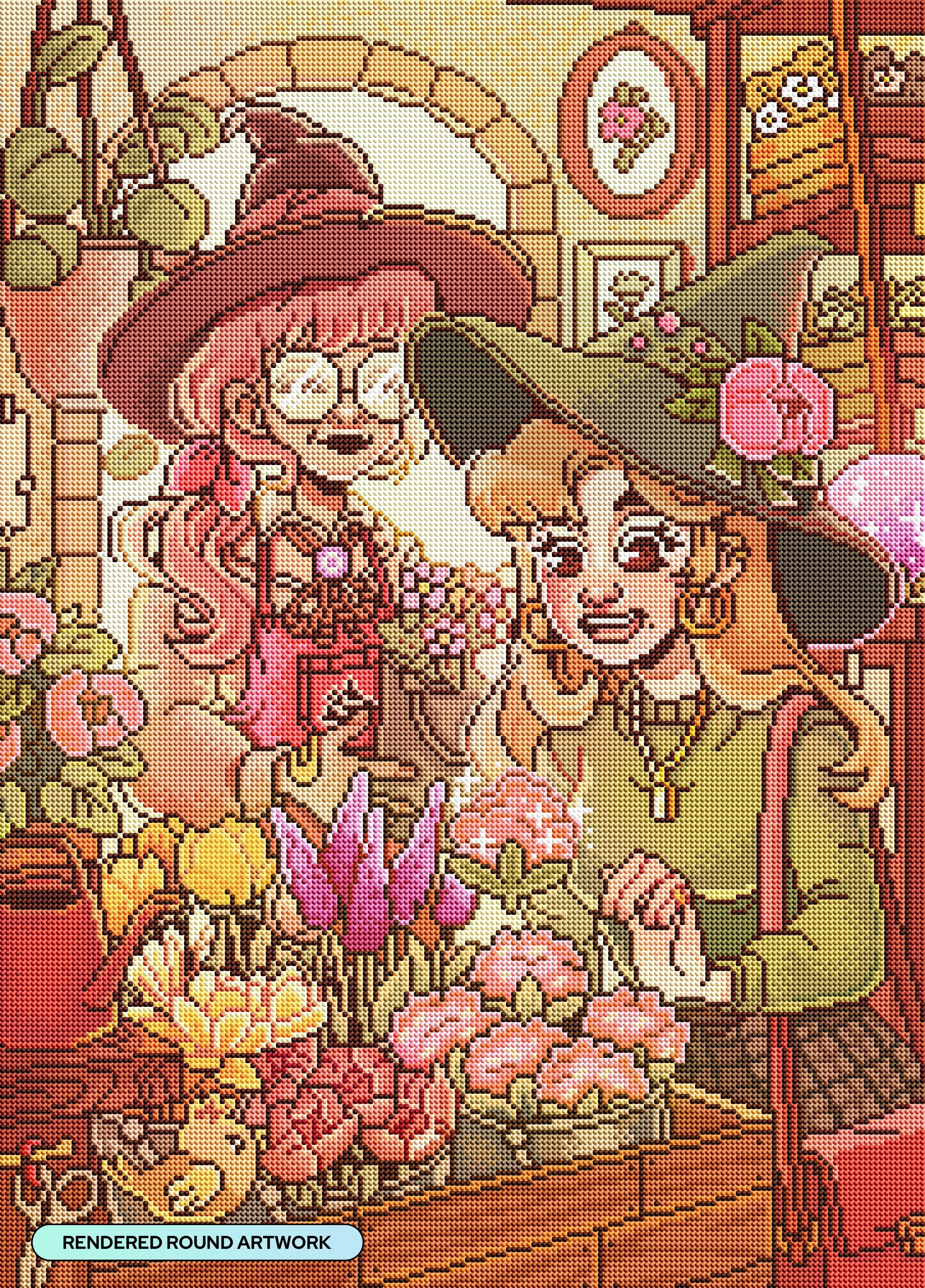 Witch's Flower Shop – Diamond Art Club