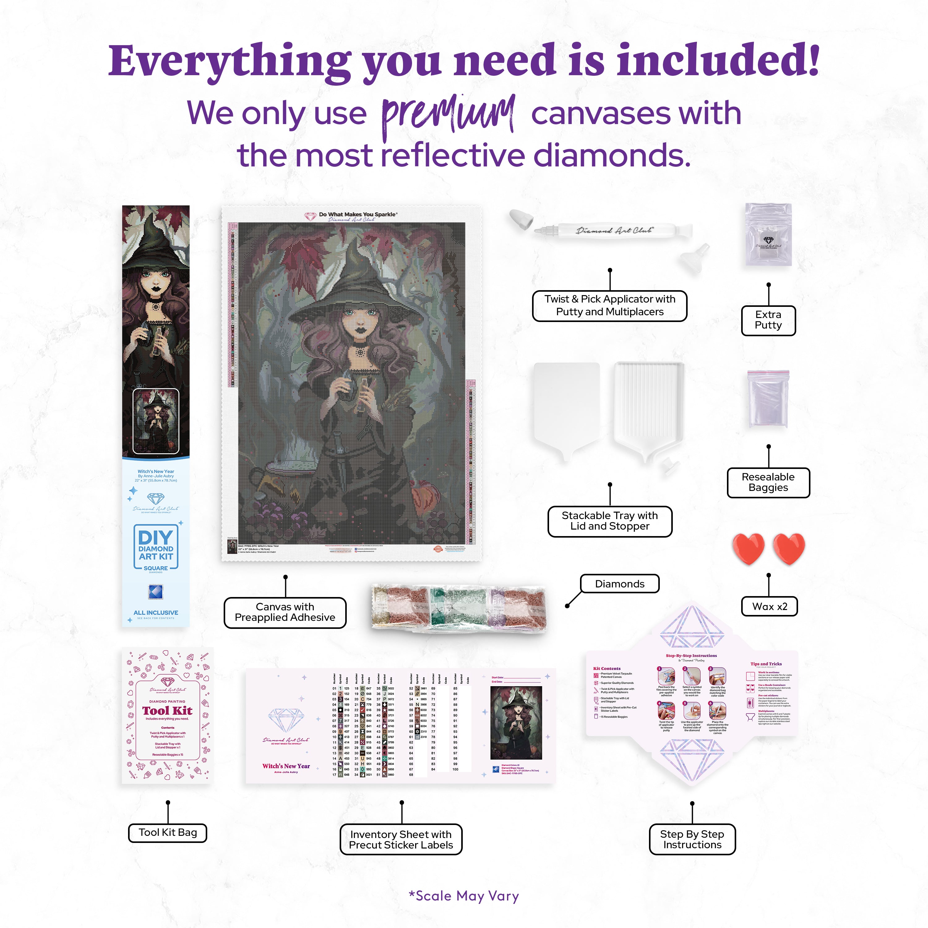 Witch's New Year – Diamond Art Club