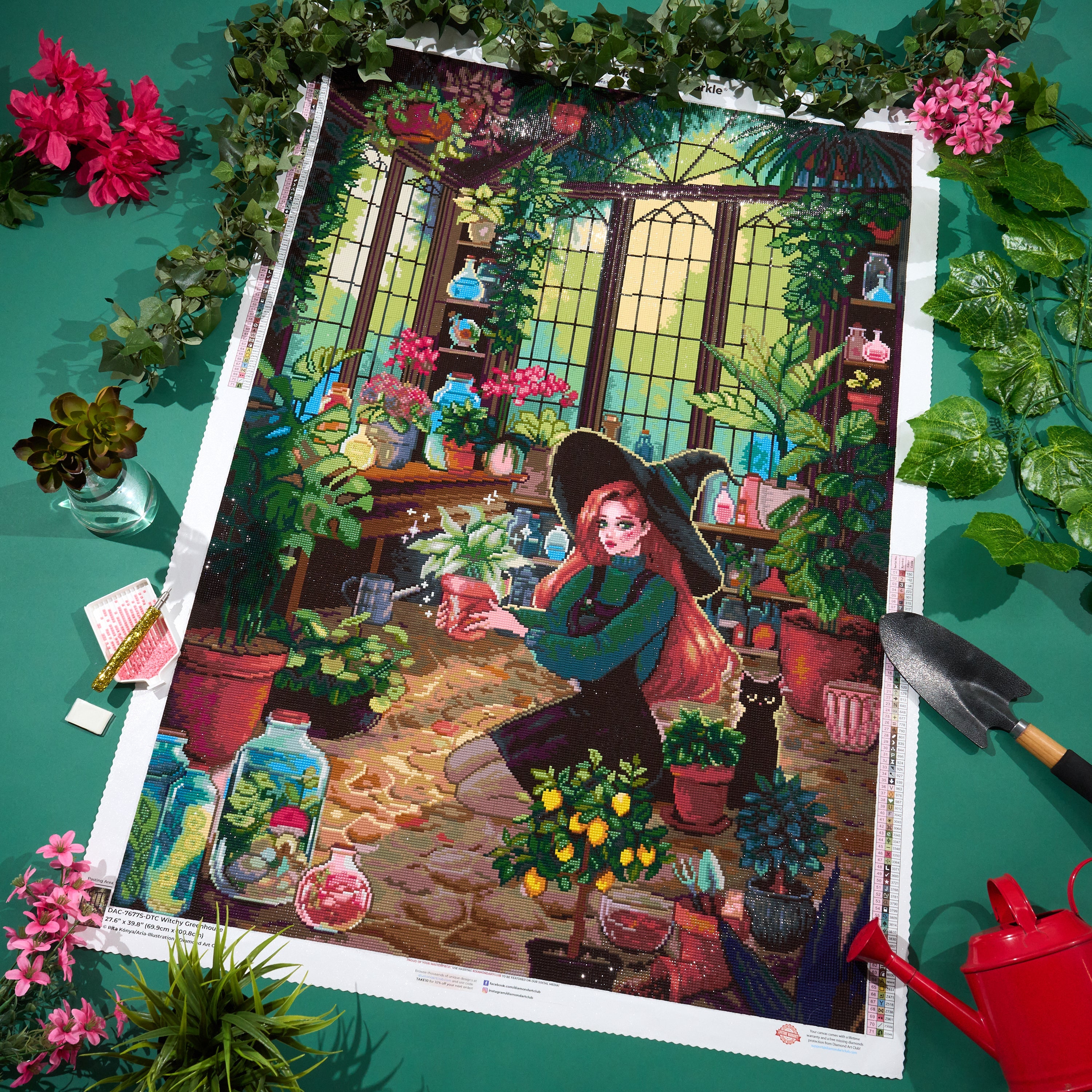 Witchy Greenhouse – Diamond Art Club